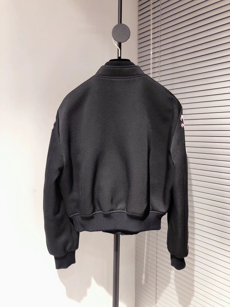 Versace Versace Black cropped jacket top Size S / US 4 / IT 40 - 2 Thumbnail