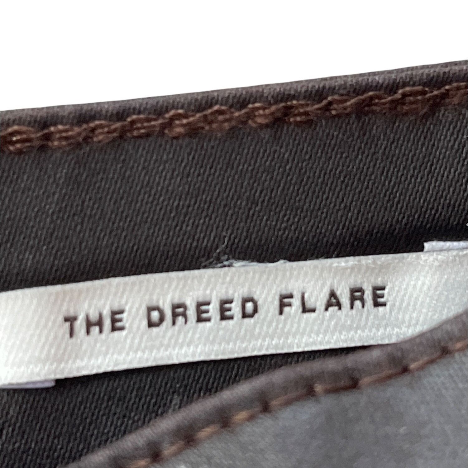 Zara Zara Womens The Dreed Flare Pants Size 8 Black Cotton Blend Size 30" / US 8 / IT 44 - 4 Thumbnail