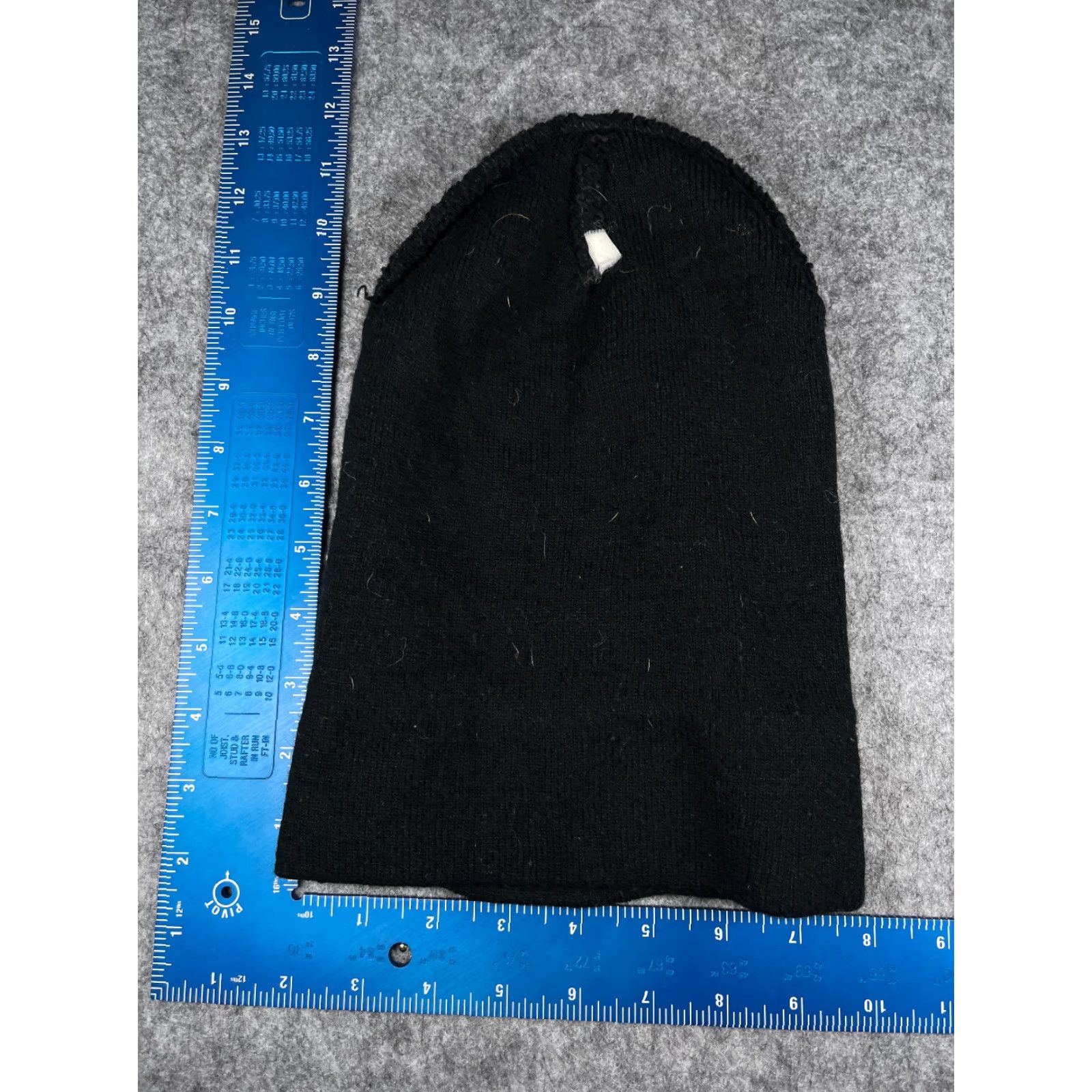 Vintage Salt Armour Beanie Adult One Size Black Knit 100% Acrylic Camp Outdoors Hat Beanie Unisex Mens Womens Boys Girls Size ONE SIZE - 6 Thumbnail