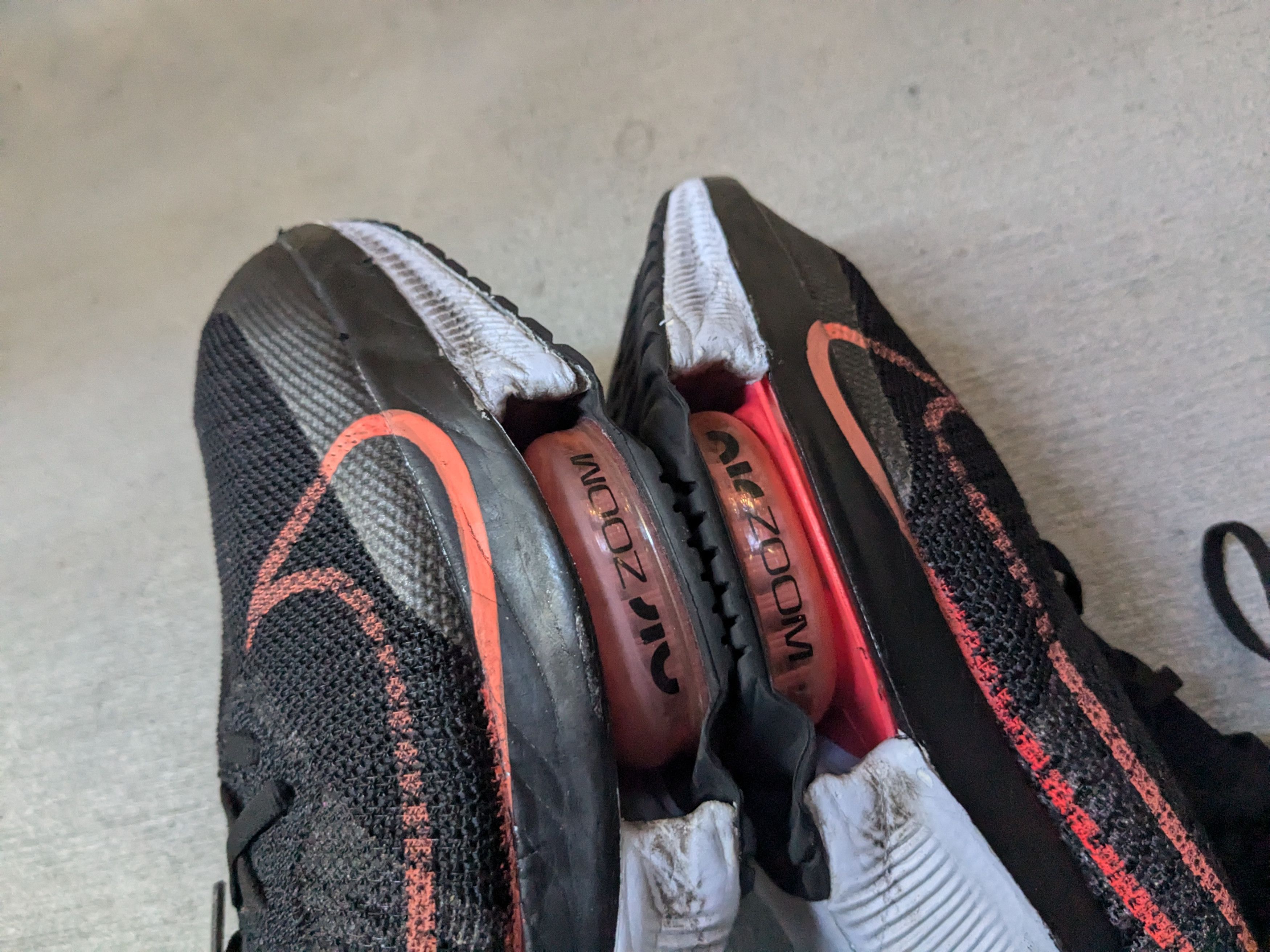 Nike Nike Air Zoom Tempo Black Red Gray 13 Running Size US 13 / EU 46 - 4 Thumbnail