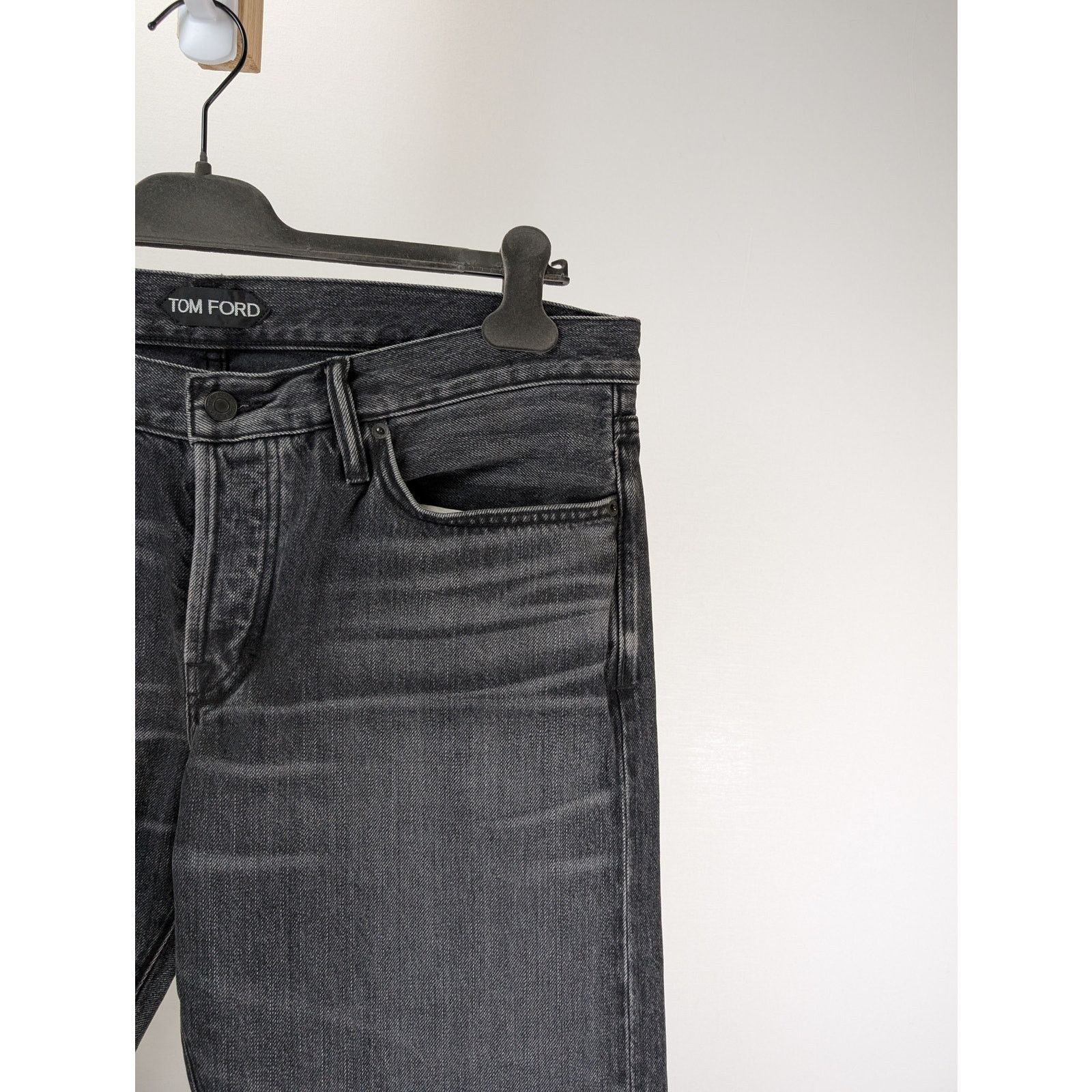 Tom Ford o1rshd1 Denim Slim Jean in Black Size US 36 / EU 52 - 5 Thumbnail