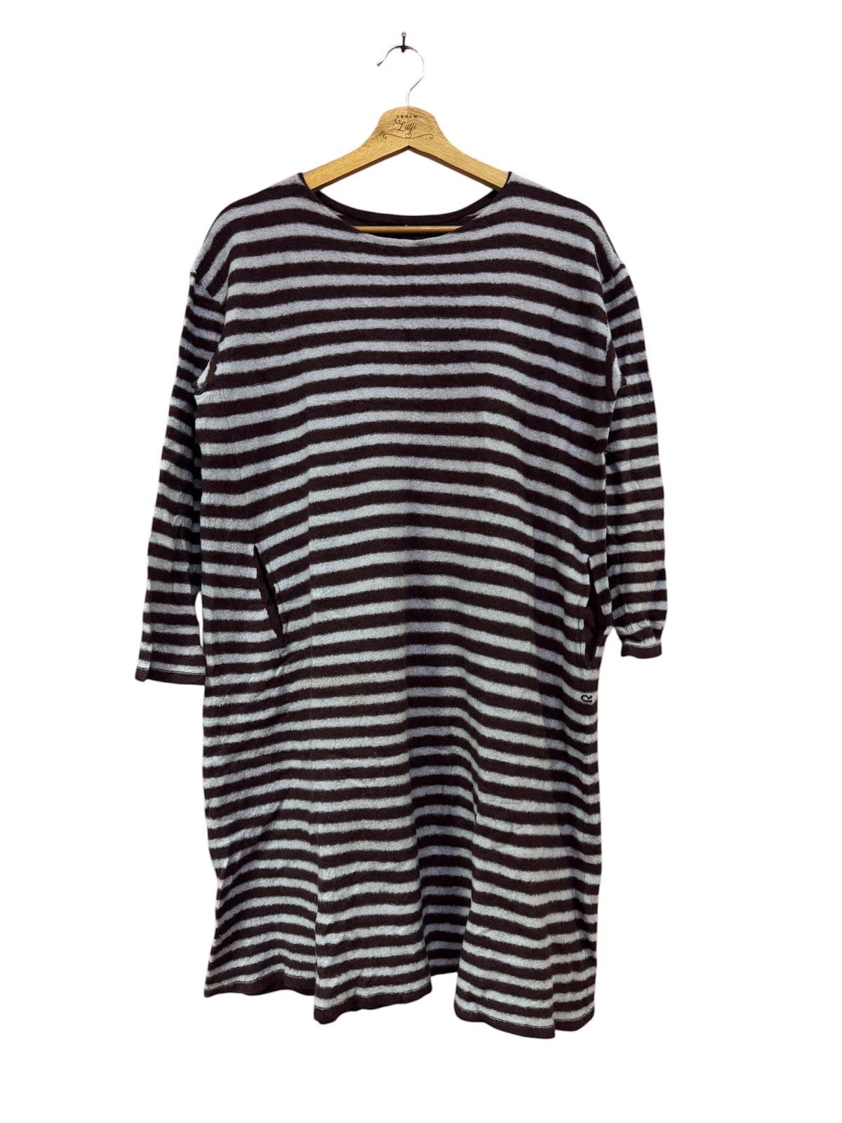 45rpm 45rpm Wool Stripes Dress Size S / US 4 / IT 40 - 1 Thumbnail