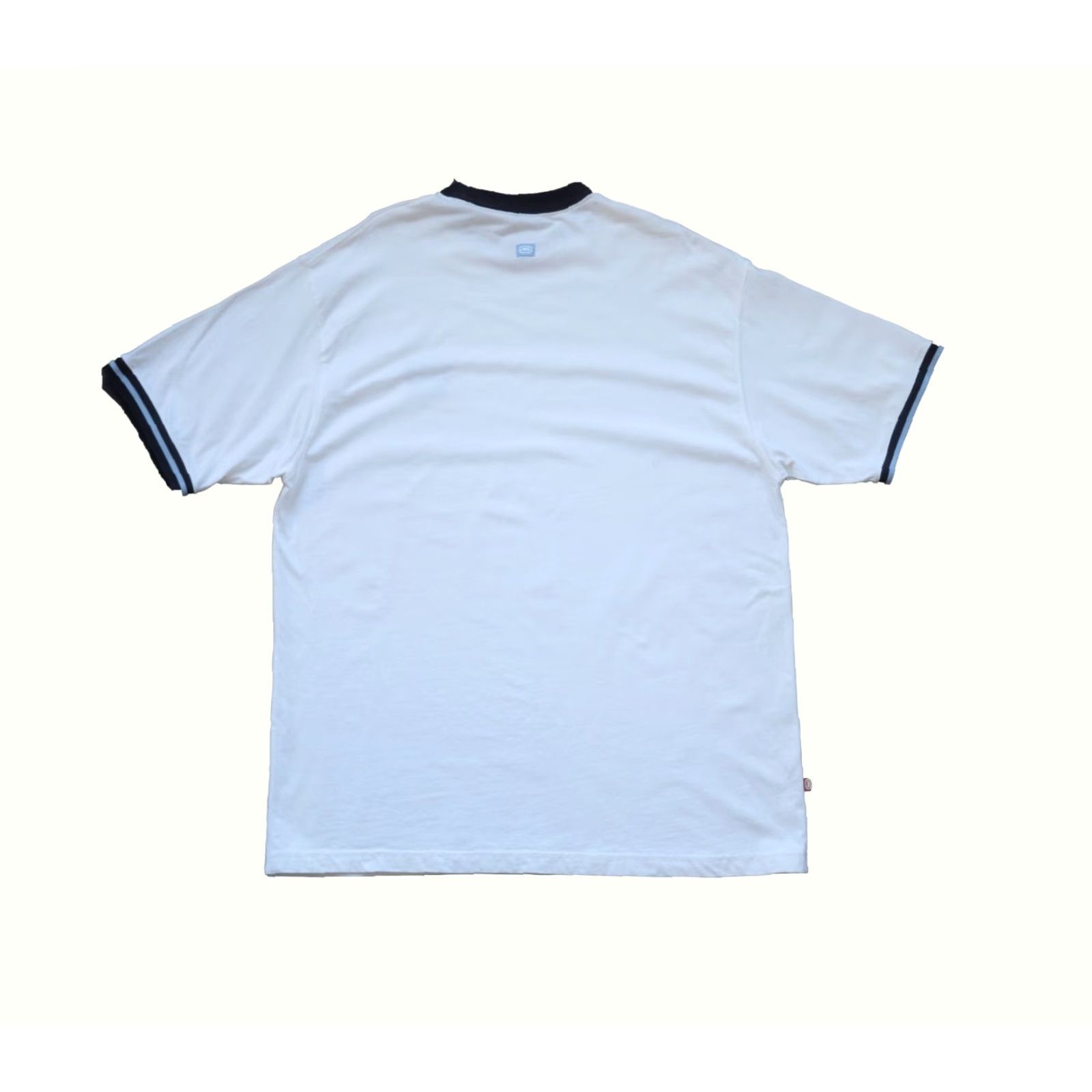 Ecko Unltd. VINTAGE ECKO UNLIMITED T-SHIRT KNIT RINGER 100% COTTON WHITE MEN XL Size US XL / EU 56 / 4 - 3 Thumbnail