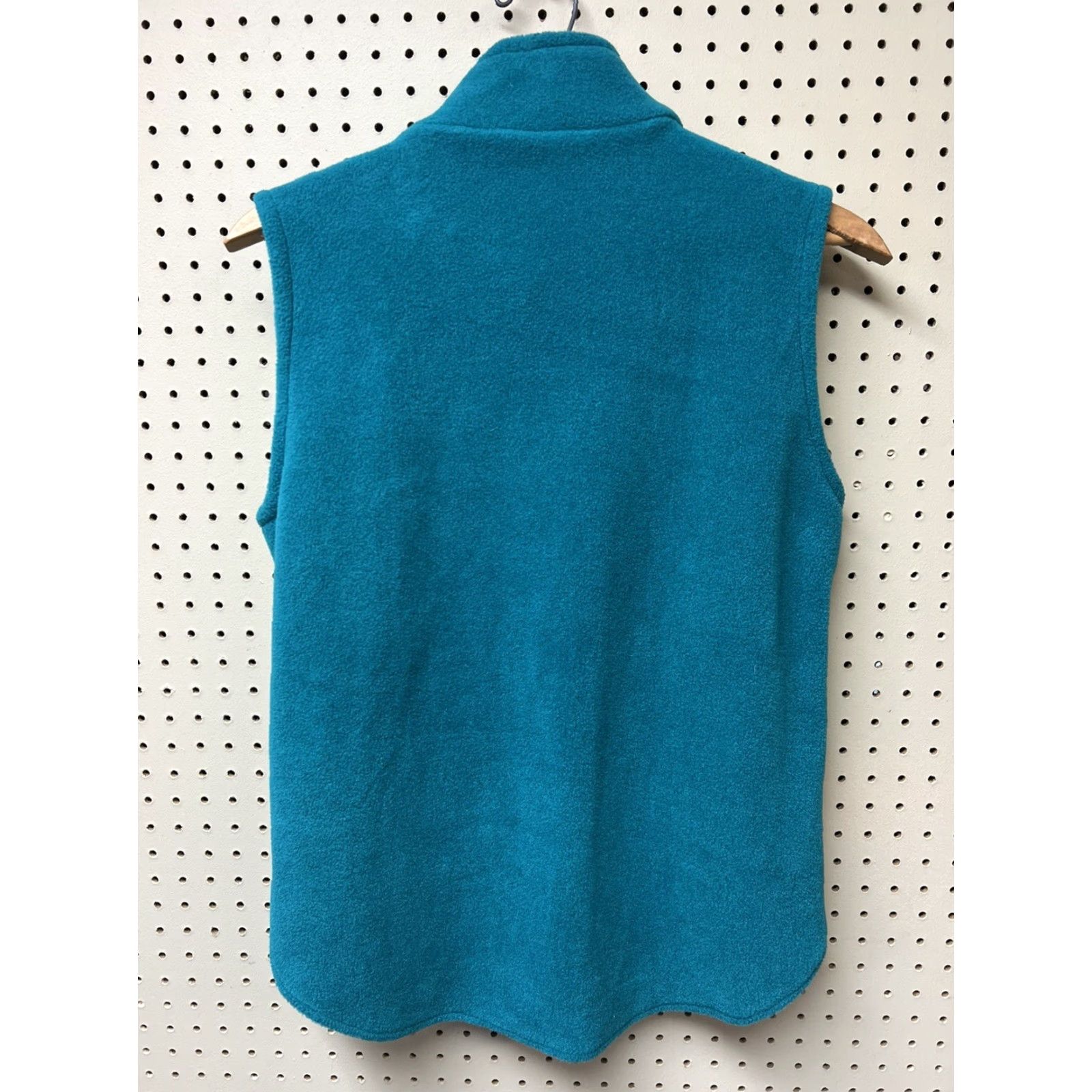 Vintage NWOT Green Zip Vest Okemo Race Team Fleece Winter Long Tail Lori Ford Vest Women M Green Winter 2020s? Size M / US 6-8 / IT 42-44 - 3 Thumbnail