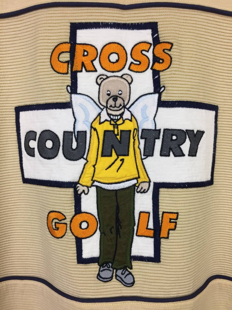 Jean Charles De Castelbajac Jean Charles De Castelbajac Cross Country Golf Sweatshirt Size US L / EU 52-54 / 3 - 4 Thumbnail