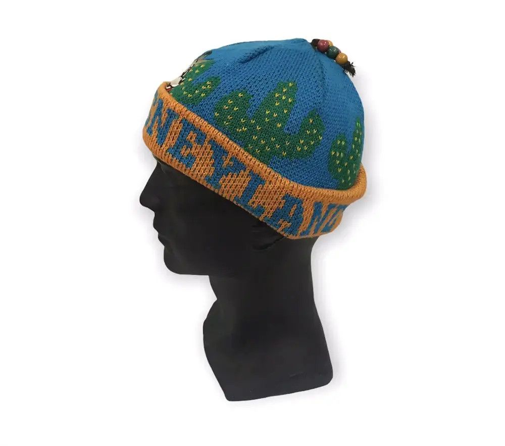 Disney × Mickey Mouse × Vintage Disney Mickey Mouse Disneyland Fullprint Beanie Hat Size ONE SIZE - 2 Thumbnail