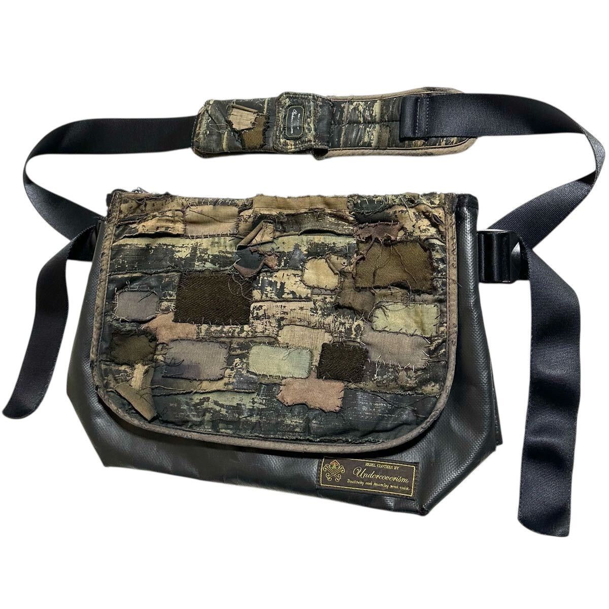 Undercover 10Ss Messenger Bag in Black, Men's