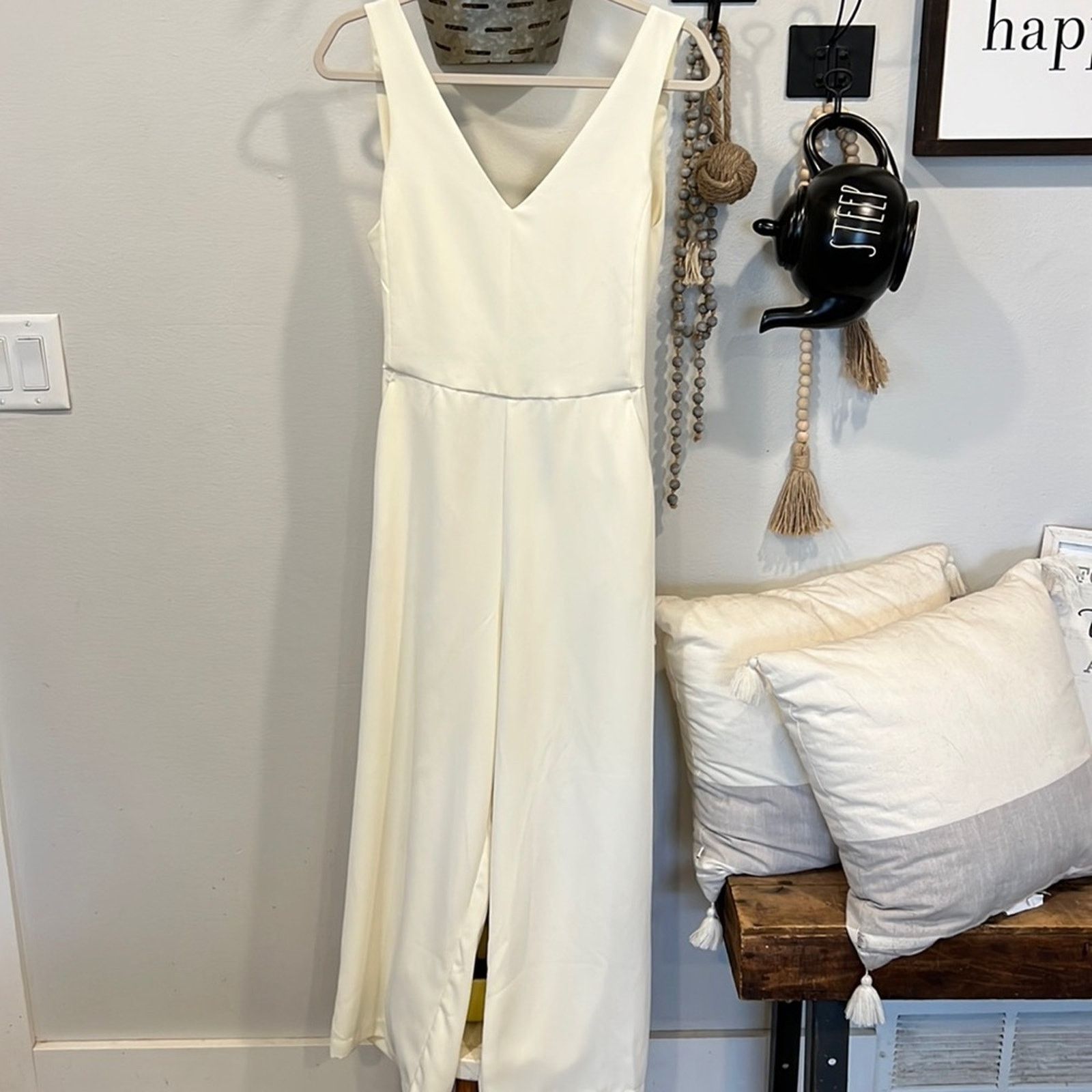 Other Shinestar white jumpsuit Size 30" / US 8 / IT 44 - 1 Thumbnail