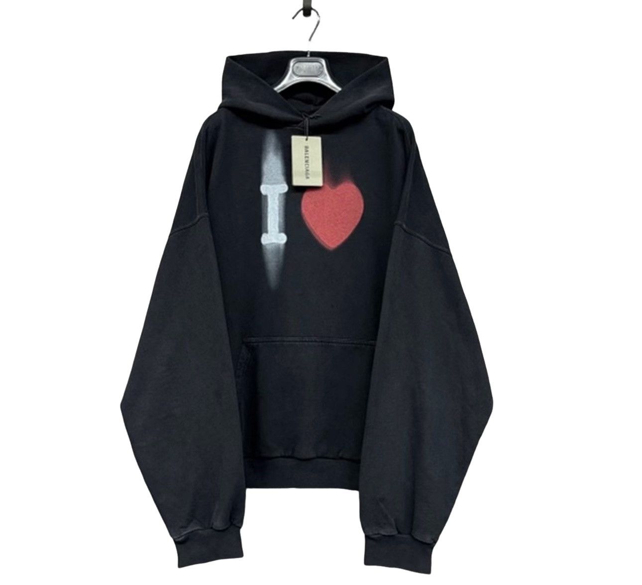 Balenciaga Balenciaga I Love Techno Hoodie | Grailed