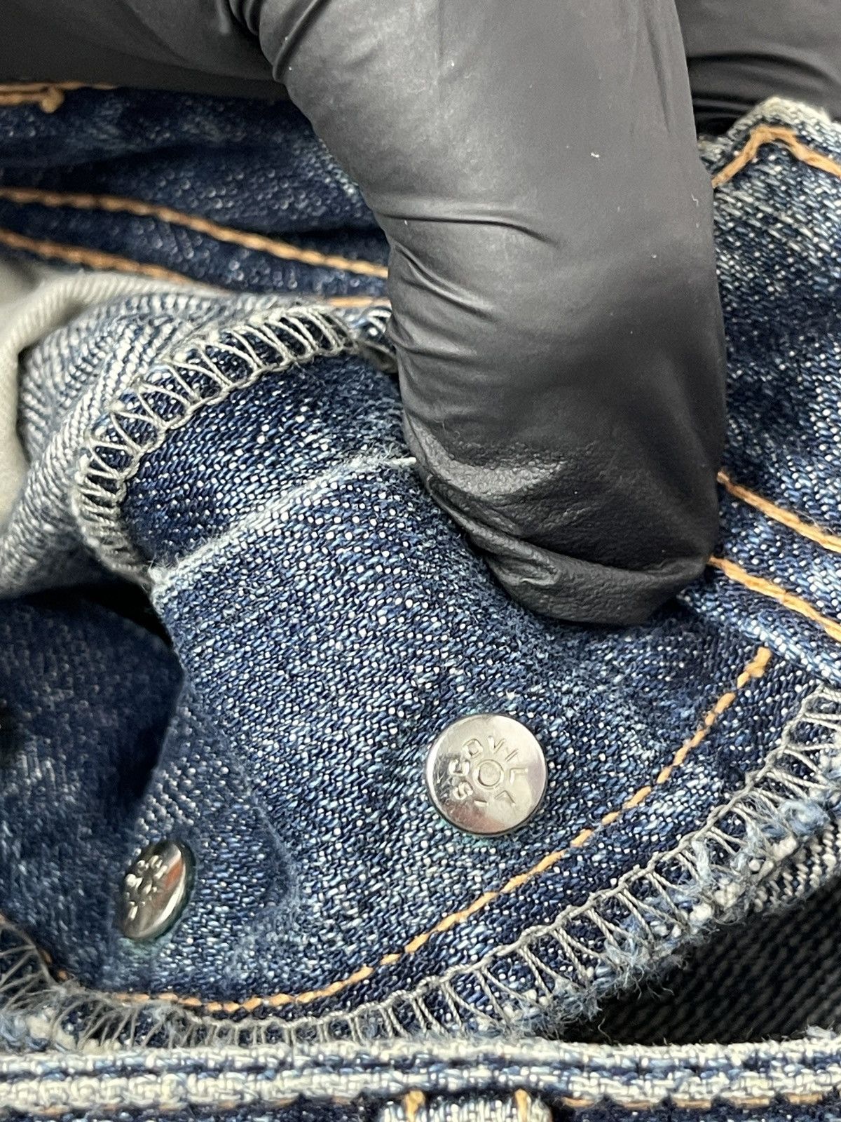 Japanese Brand × RAGEBLUE Rageblue Japanese distressed vintage denim jeans pants Size US 32 / EU 48 - 13 Thumbnail