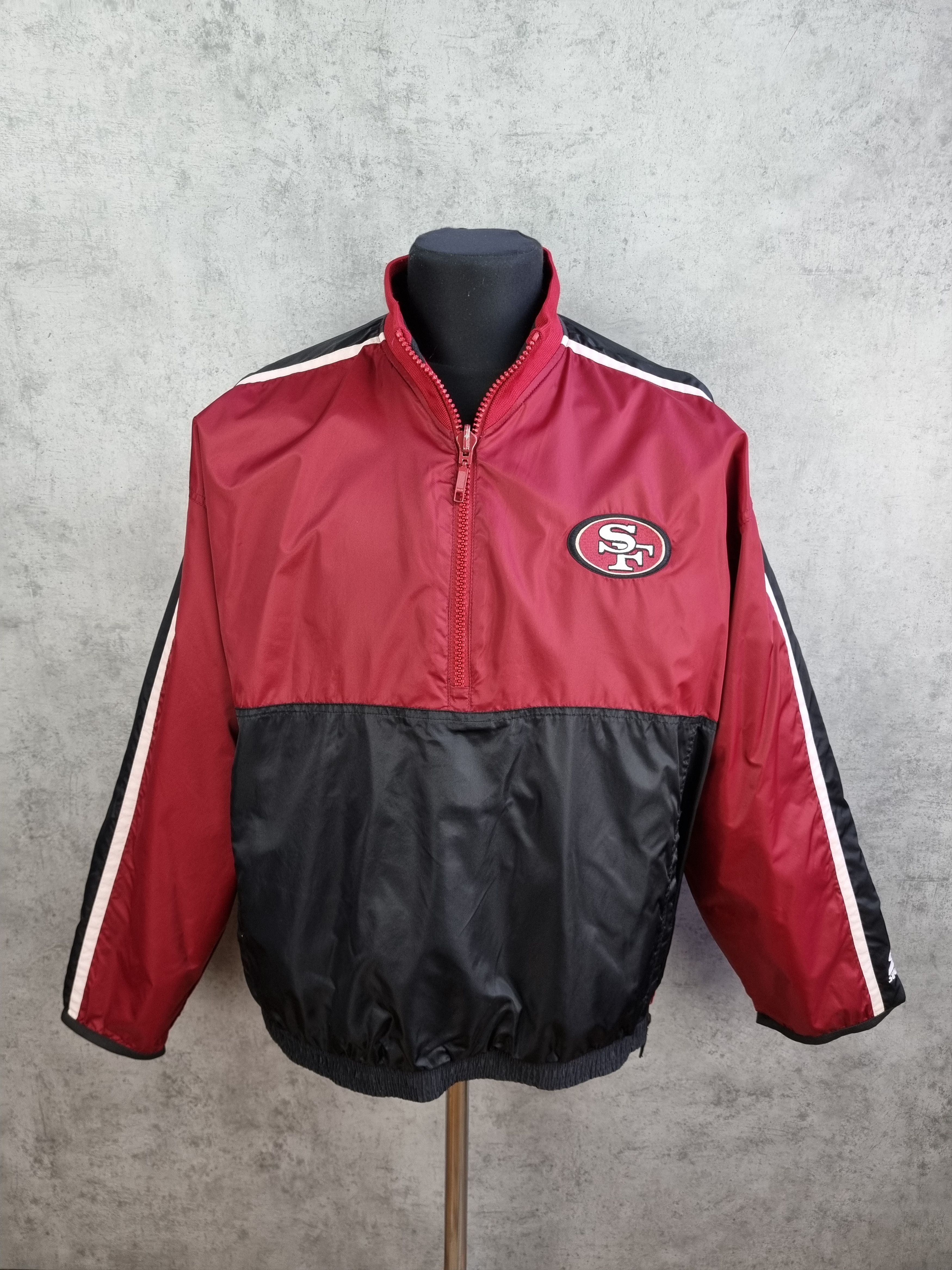 NFL × Starter × Vintage 2 sided San Francisco NFL Starter Team Line Anorak Size US XL / EU 56 / 4 - 17 Thumbnail