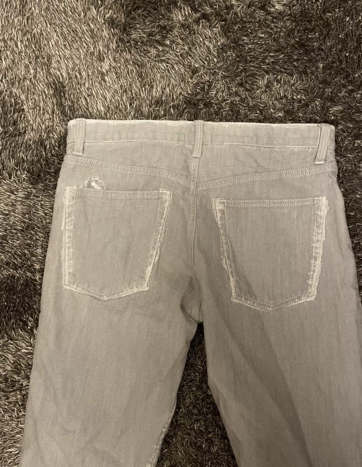 Issey Miyake Issey Miyake A Poc Cotton Jeans K24 Size US 35 - 8 Thumbnail