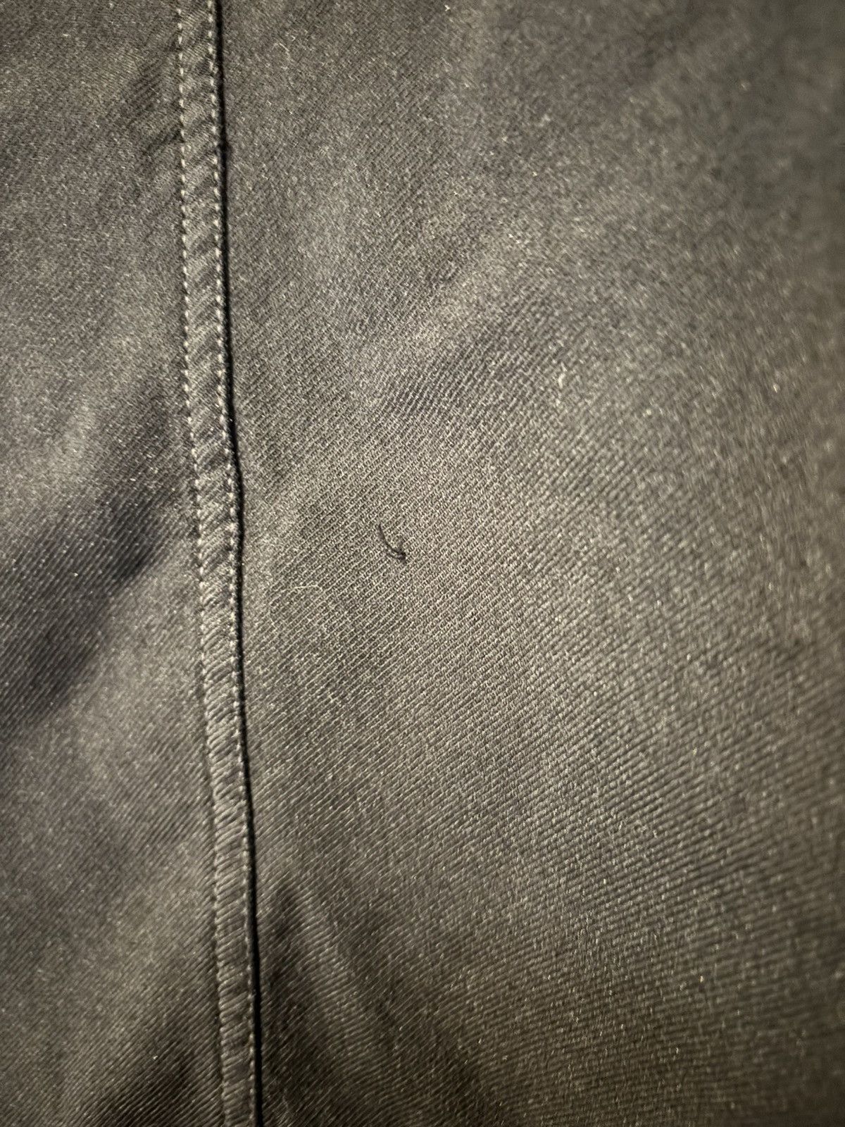 Comme des Garcons Homme Deux COMMES DES GARCONS HOMME DEUX BLACK WASHED POLY BLAZER Size 42R - 12 Thumbnail
