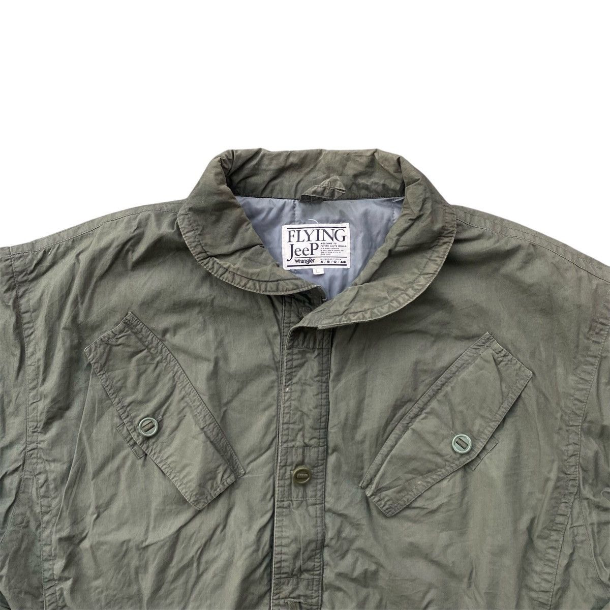 Wrangler ‼️LAST DROP‼️Wrangler Flying Jeep Bomber Jacket Army Green Size US M / EU 48-50 / 2 - 4 Thumbnail