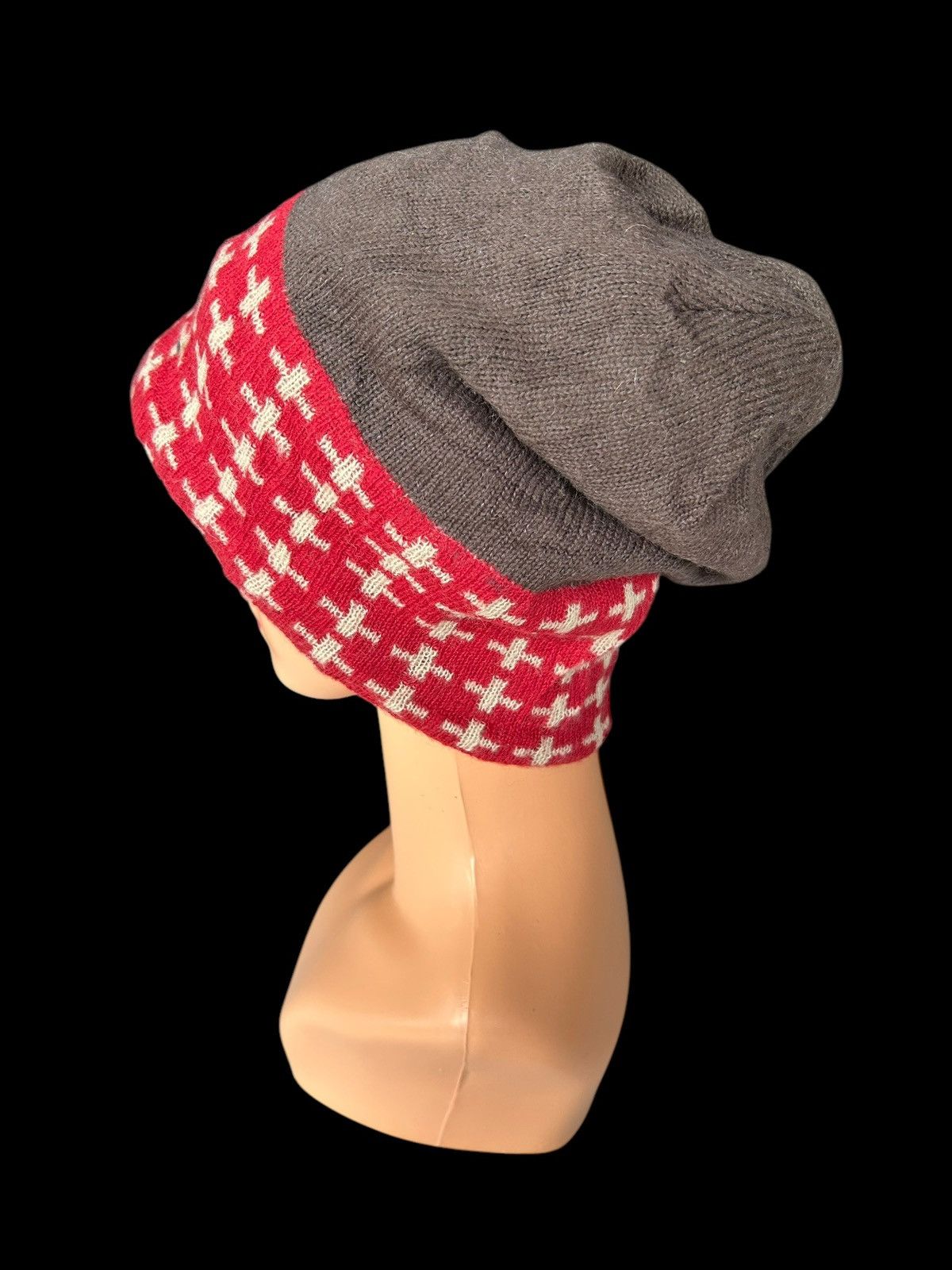 Japanese Brand × Kapital × Vintage Japanese Punk Bondage Style big Beanie Hats Size ONE SIZE - 2 Thumbnail