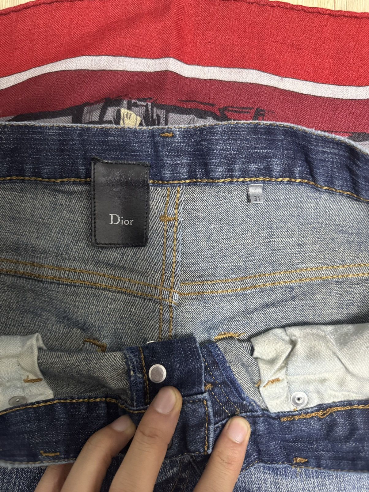 Dior Dior homme 07 original jake jeans Size US 32 / EU 48 - 3 Thumbnail