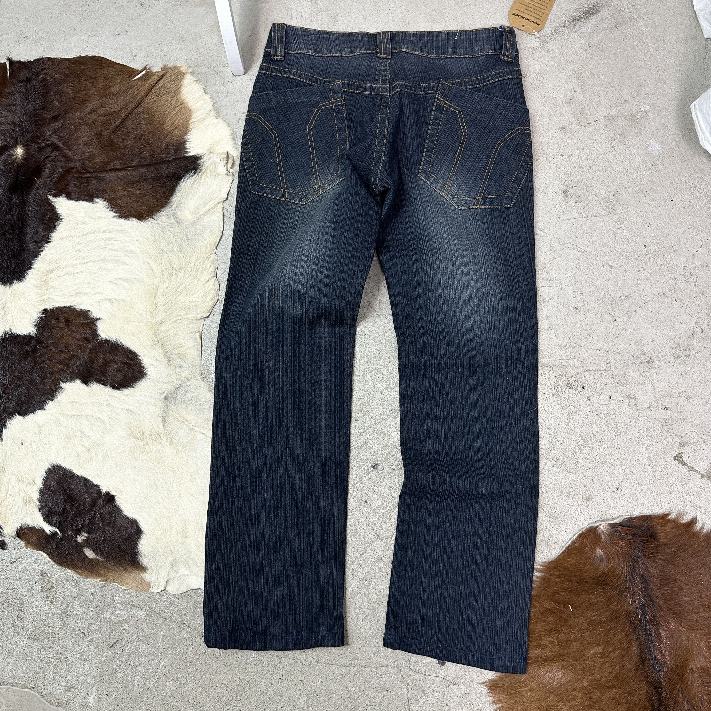 Vintage Vintage Denim Streetwear Washed Flared Jeans Pants Y2K Size 26" / US 2 / IT 38 - 7 Thumbnail
