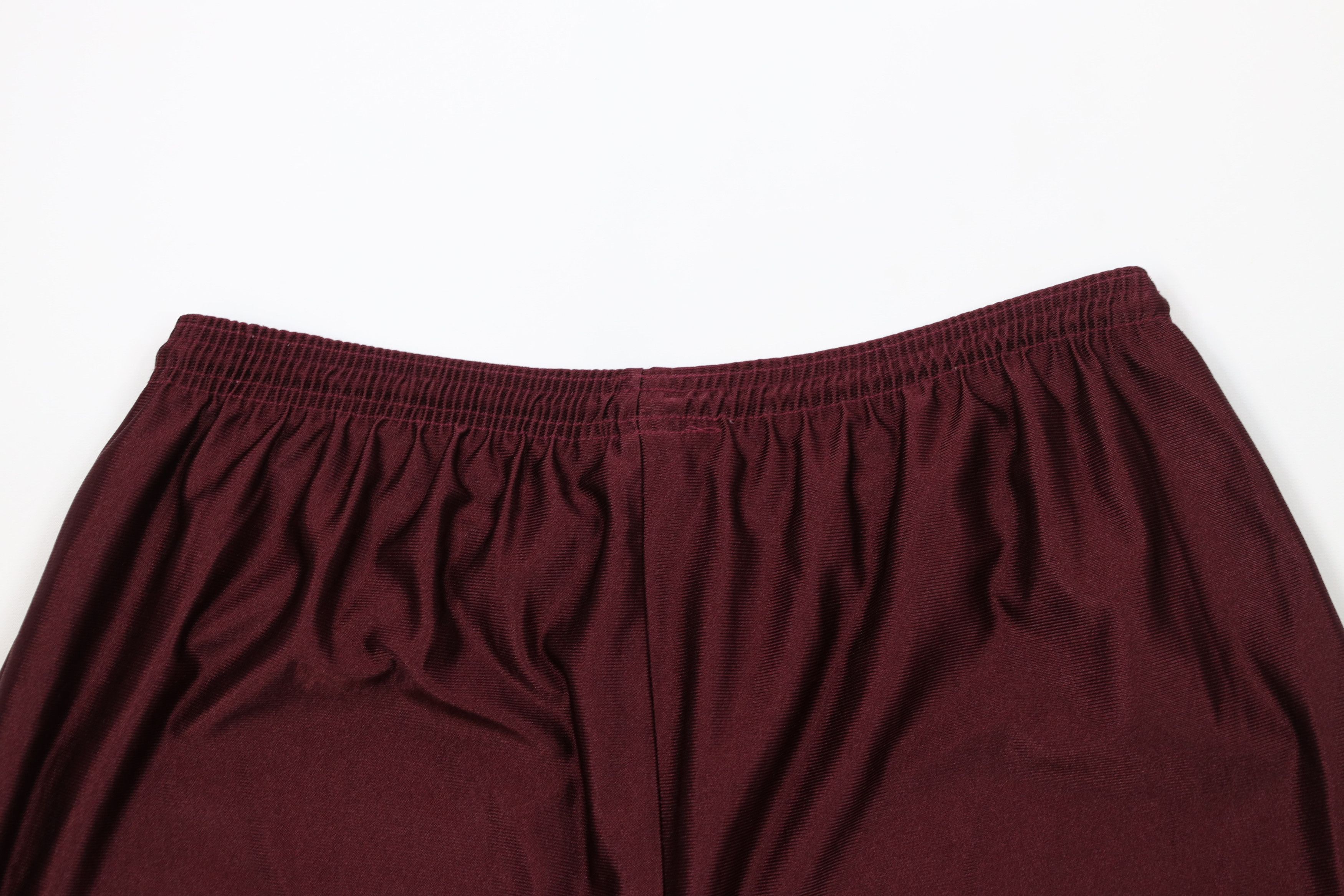 Russell Athletic × Vintage Vintage 90s Russell Athletic Polyester Gym Shorts Maroon Size US 38 / EU 54 - 11 Thumbnail
