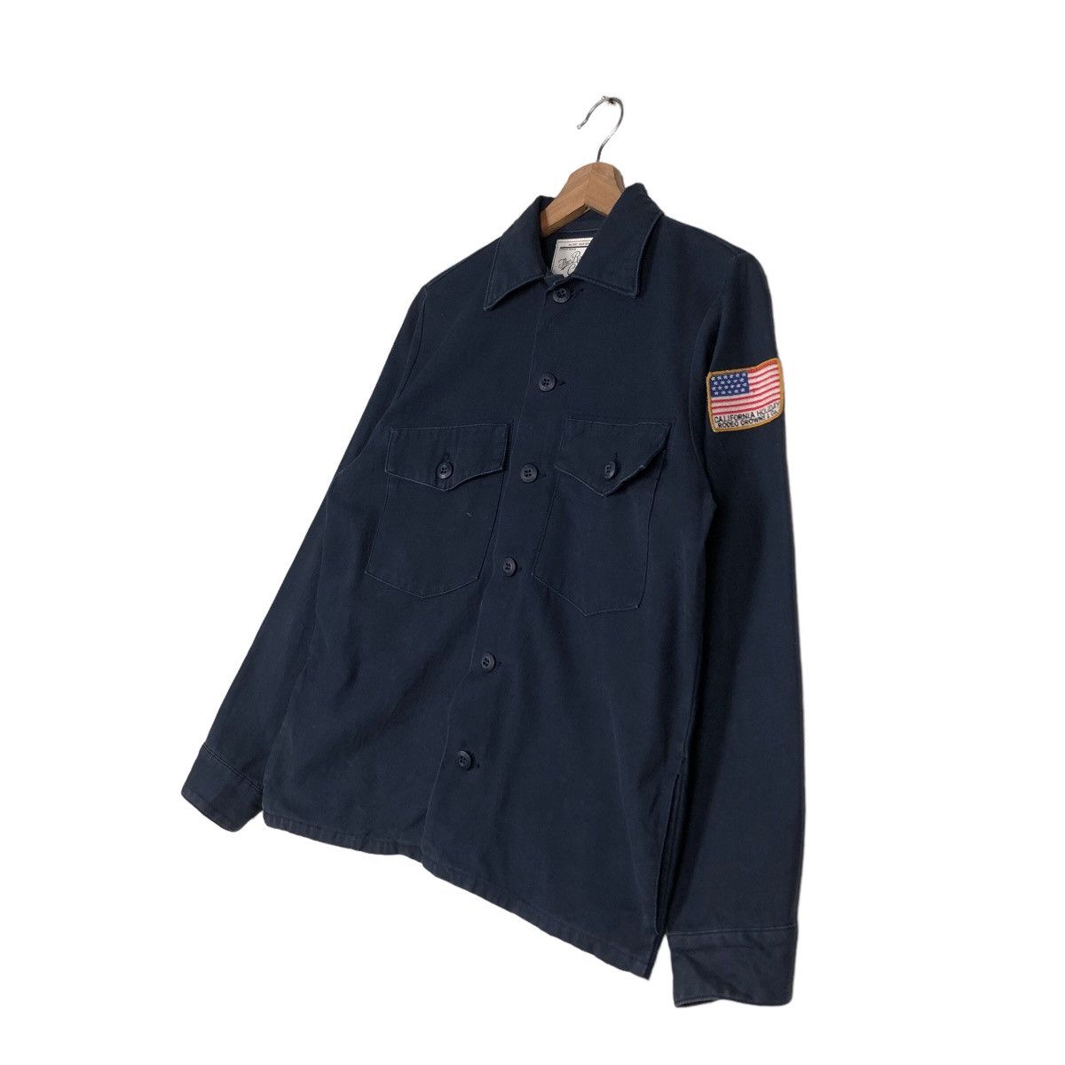 Japanese Brand 🔥Vintage Biker Jacket Rodeo Crowns California 1992 Big Logo Size US S / EU 44-46 / 1 - 3 Thumbnail
