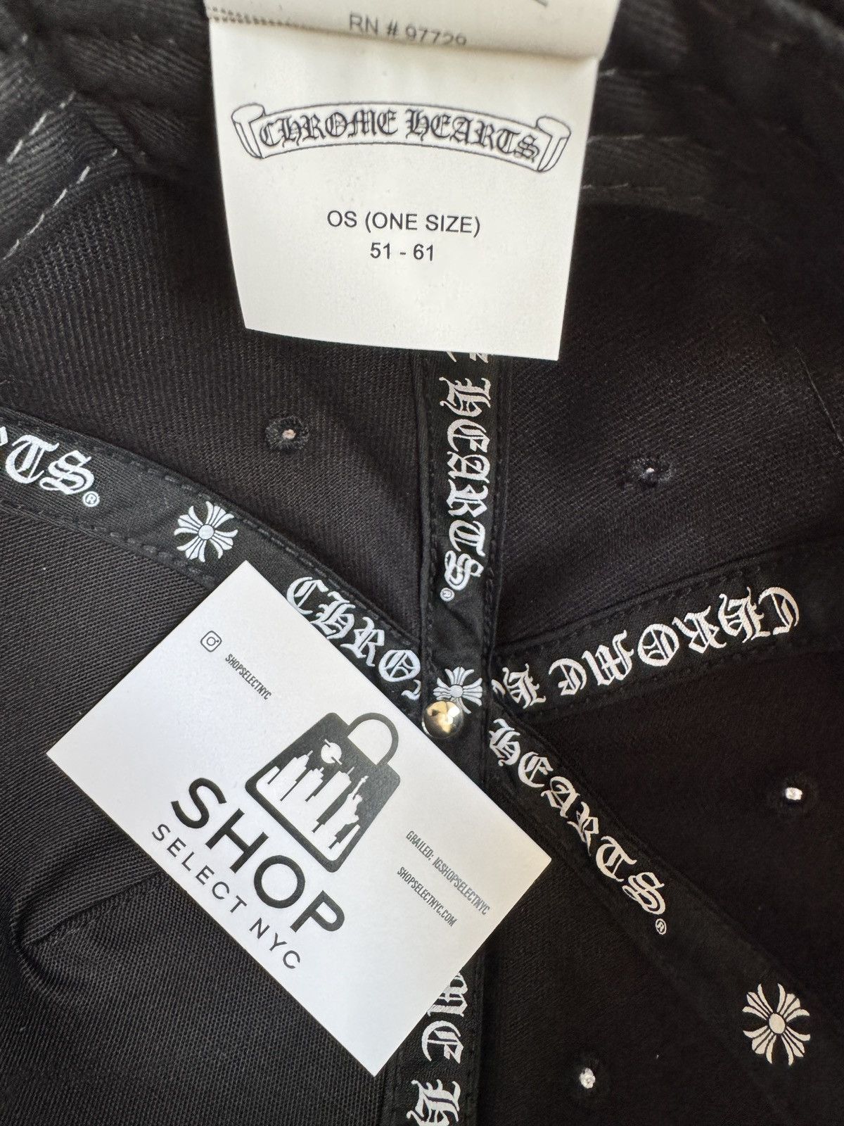 Chrome Hearts BRAND NEW CHROME HEARTS VINE DAGGER BASEBALL SNAPBACK HAT Size ONE SIZE - 4 Thumbnail