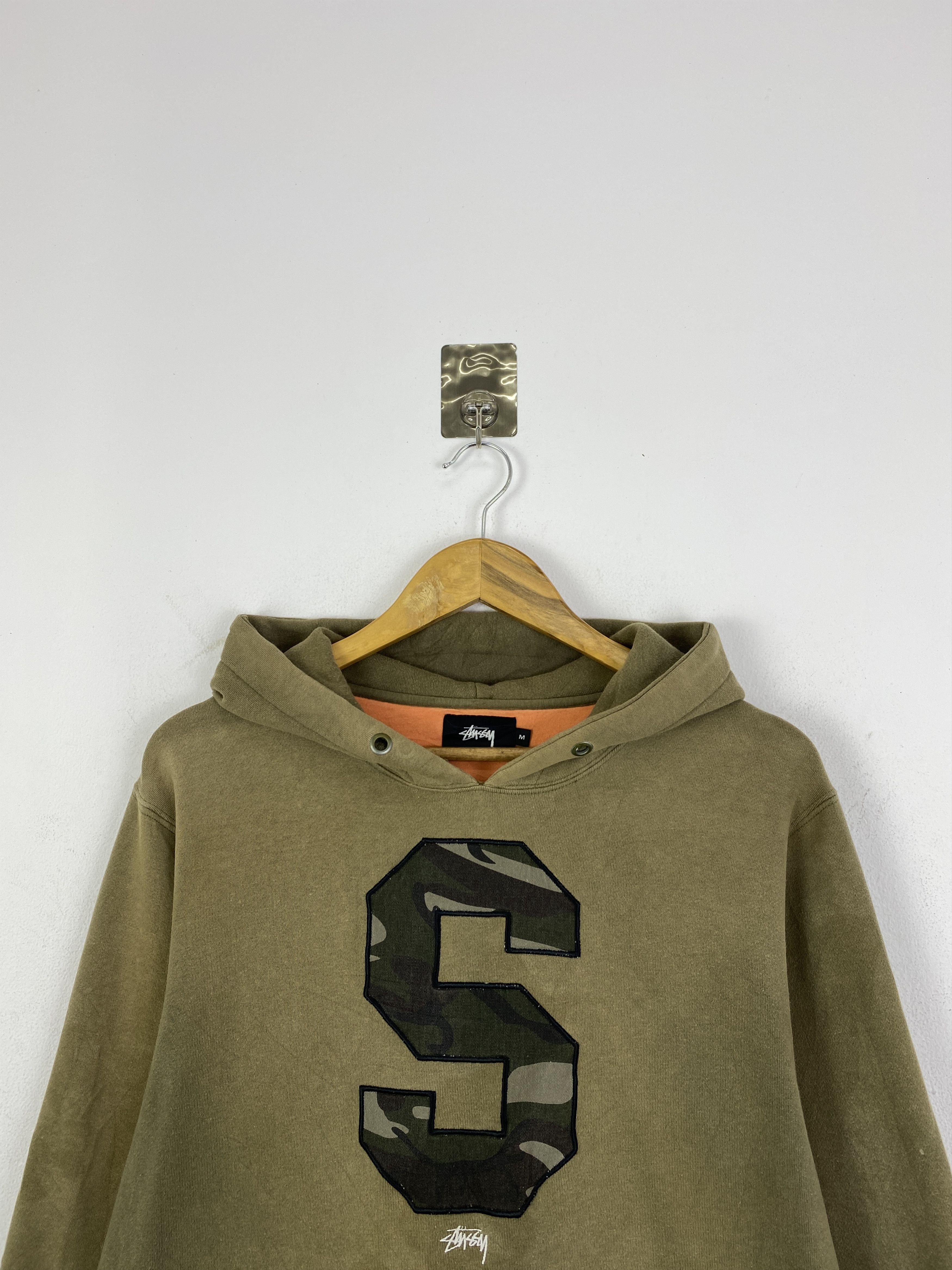Stussy Vintage Stussy Japan Big S Logo Pullover Hoodie SH0205 Size US M / EU 48-50 / 2 - 2 Thumbnail