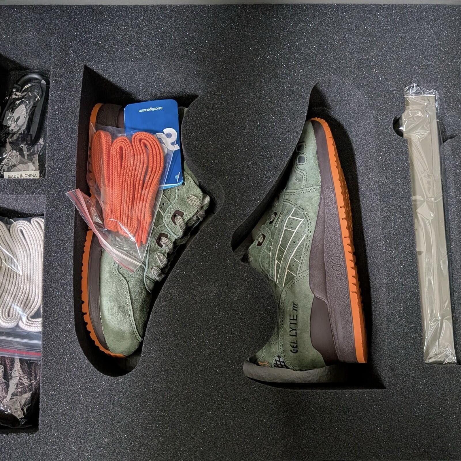 Asics Asics Gel Lyte III MIJ Kith Ronnie Fieg Militia Mossad US4.5 Size US 5 / EU 37 - 1 Thumbnail