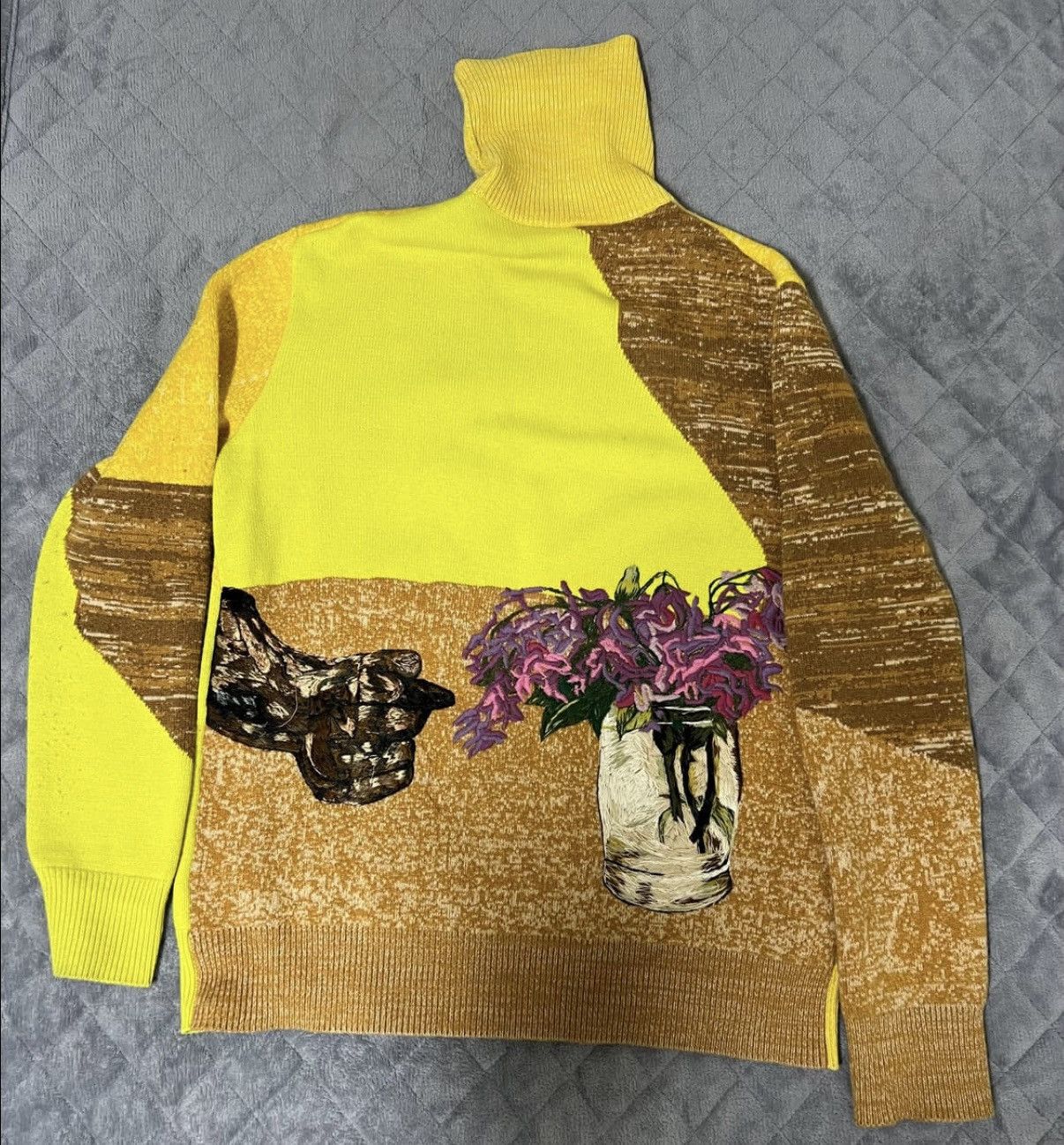 Dior Dior x Amoako Boafo Cashmere High-Neck Knit Sweater Size US M / EU 48-50 / 2 - 6 Thumbnail
