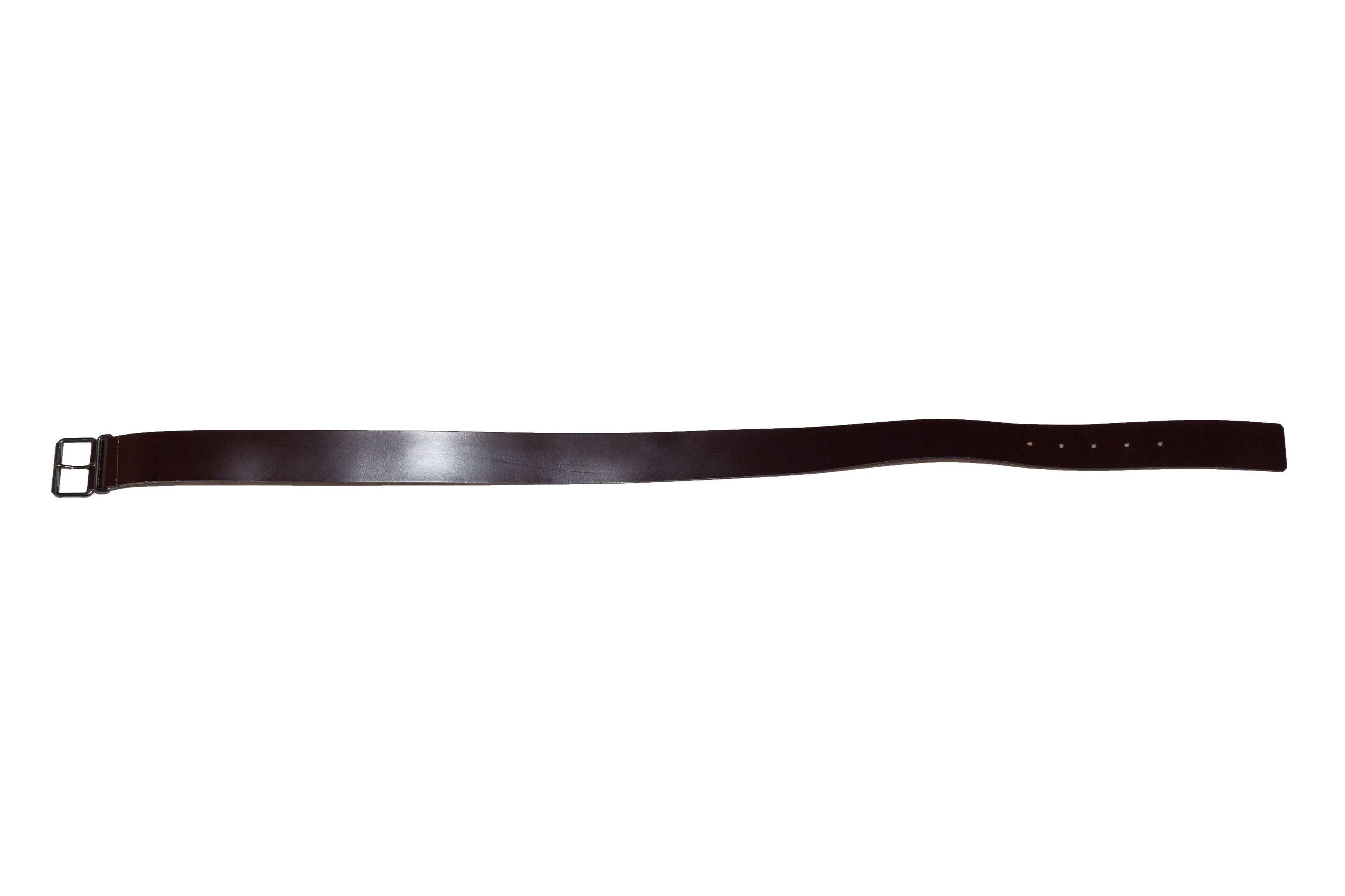Issey Miyake COWHIDE SIMPLE PATENT LAYERED ROLL BELT Size 32 - 2 Thumbnail