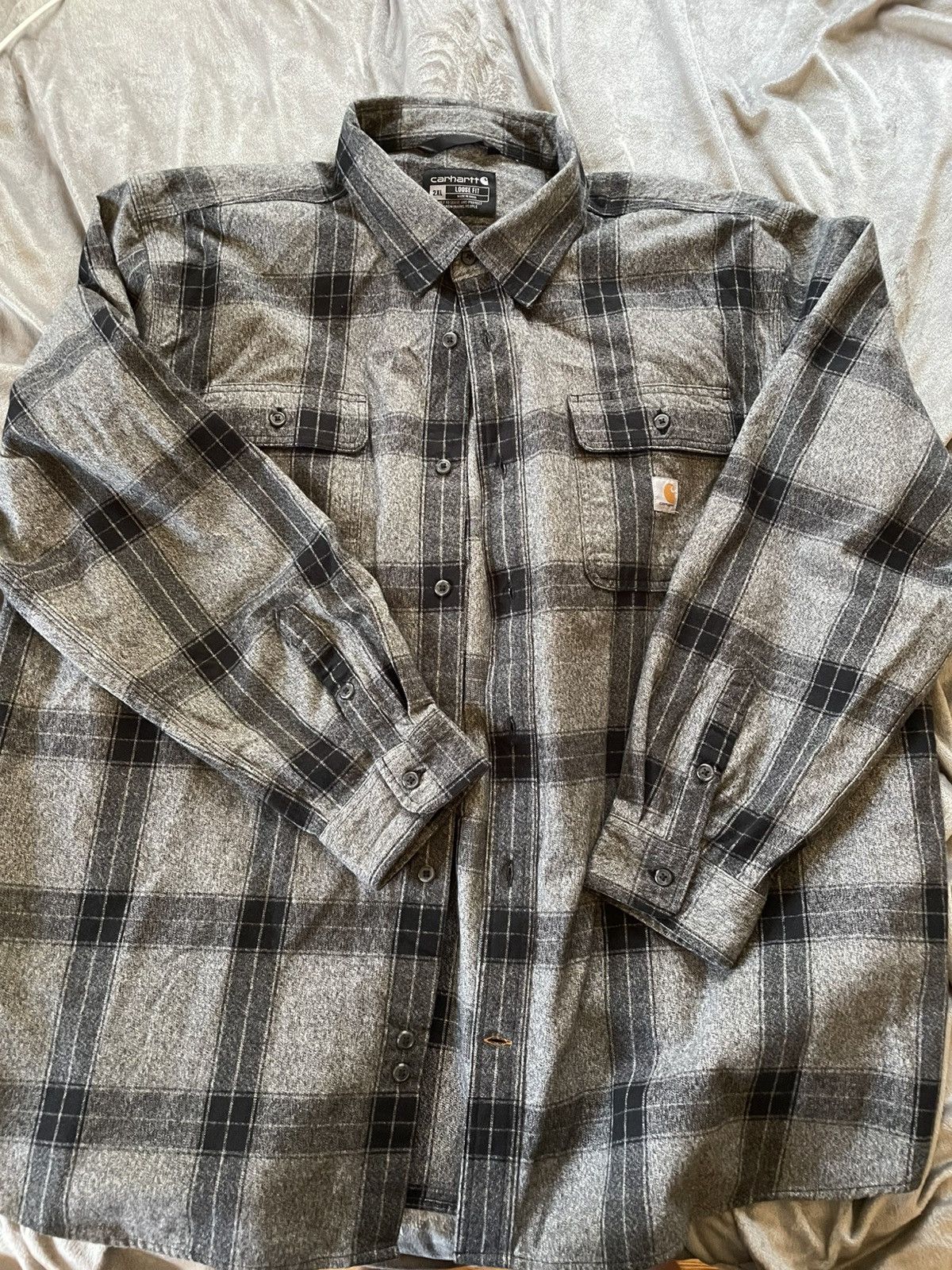 Carhartt Carhartt Loose Fit Heavyweight Flannel Size US XXL / EU 58 / 5 - 1 Thumbnail