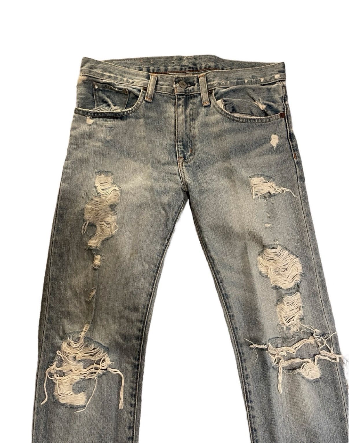 Denim & Supply Ralph Lauren Ralph Lauren Denim & Supply Distressed Ripped Jeans K24 Size US 34 / EU 50 - 3 Thumbnail