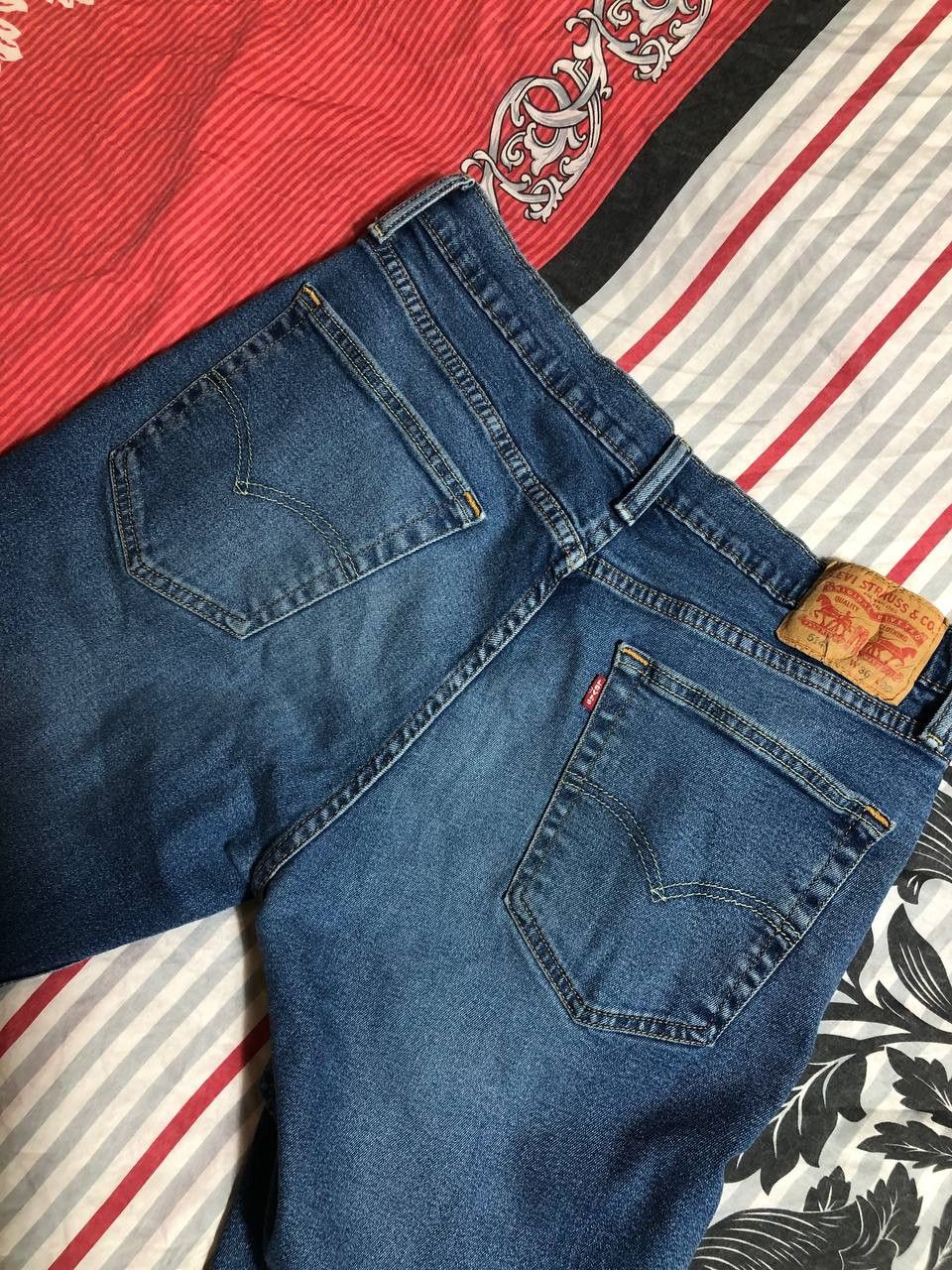 Levi's × Vintage Vintage 90s Levi’s 514 Boot Cut Made in USA Size US 36 / EU 52 - 12 Thumbnail