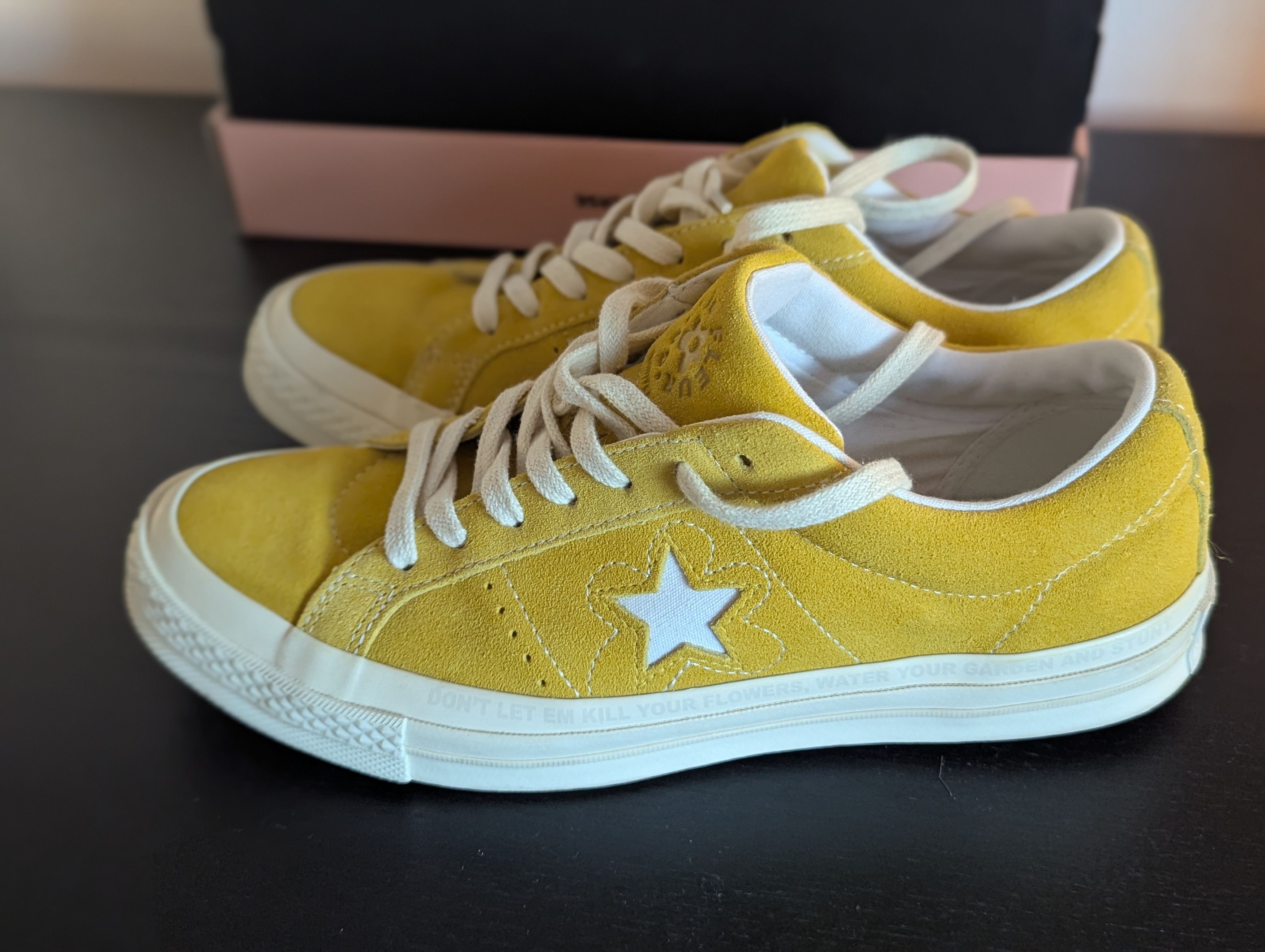 Converse × Golf le Fleur Golf Le Fleur x One Star OX “Sulphur” (2017) Size US 8.5 / EU 41-42 - 3 Thumbnail
