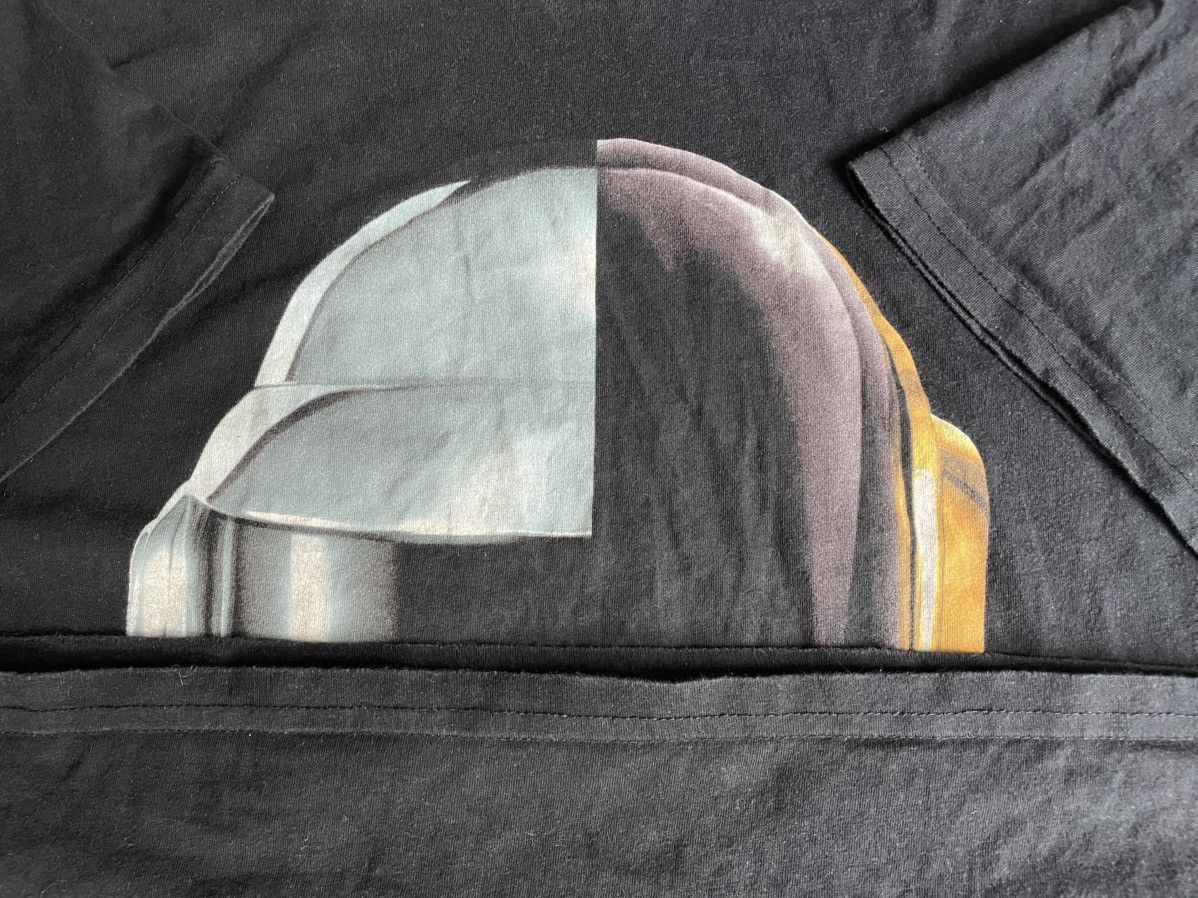 Band Tees Daft Punk Random Access Memories Split Helmet T-Shirt Size US XXL / EU 58 / 5 - 9 Thumbnail