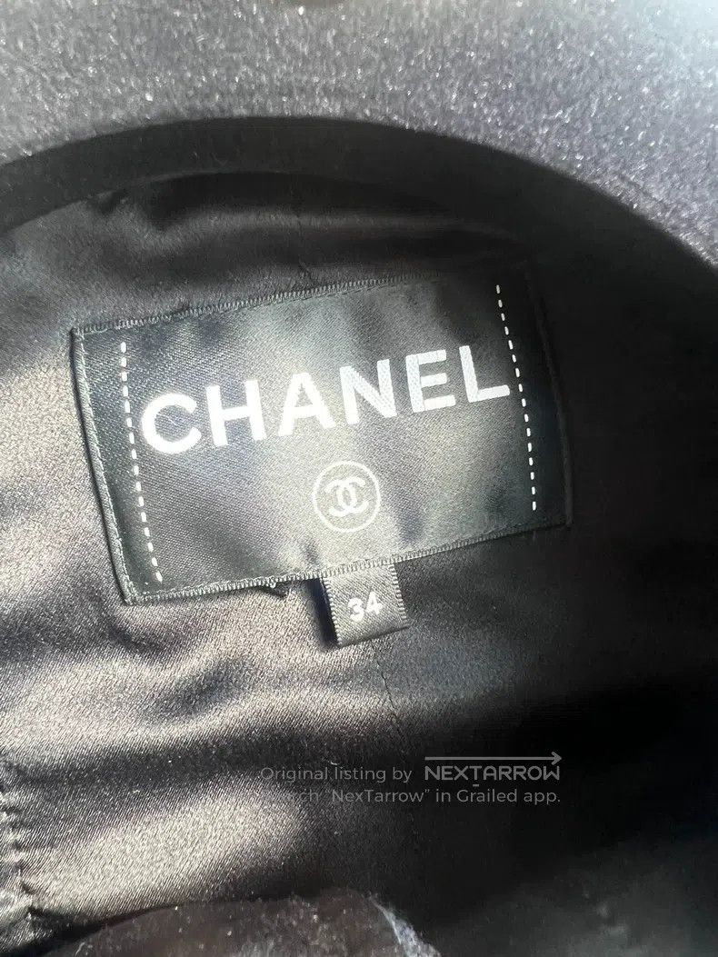 Chanel 23k black jacket