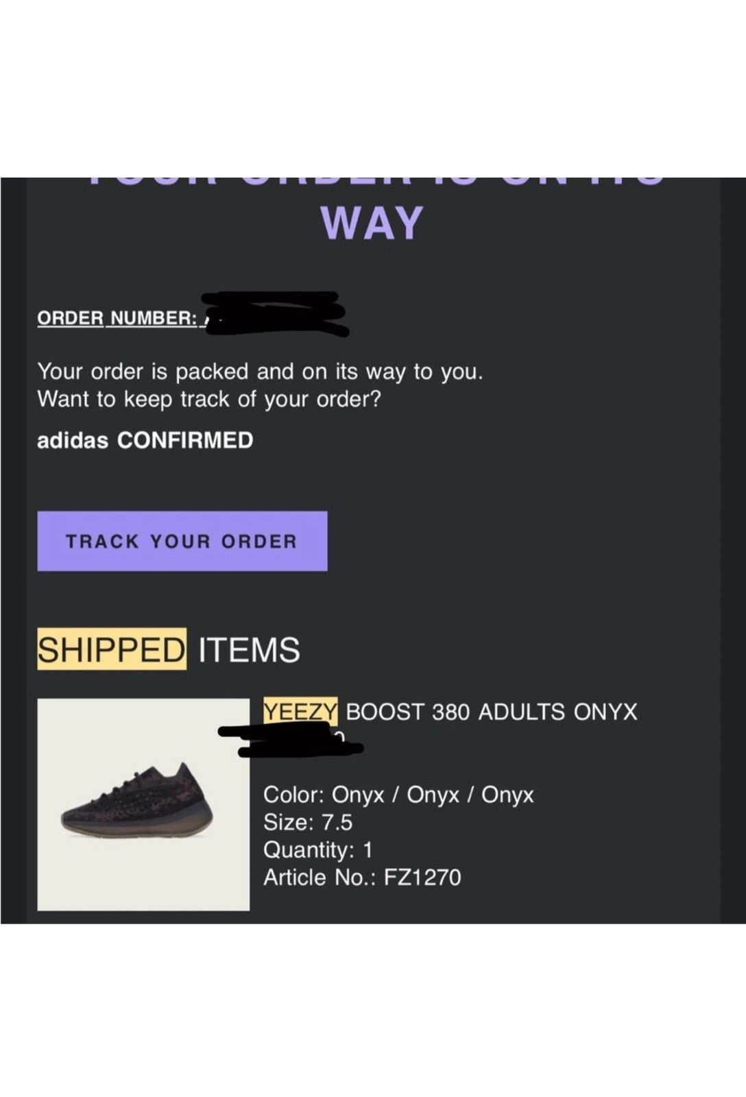 Adidas × Yeezy Adidas Yeezy Boost 380 “Onyx” Size US 7.5 / EU 40-41 - 7 Thumbnail