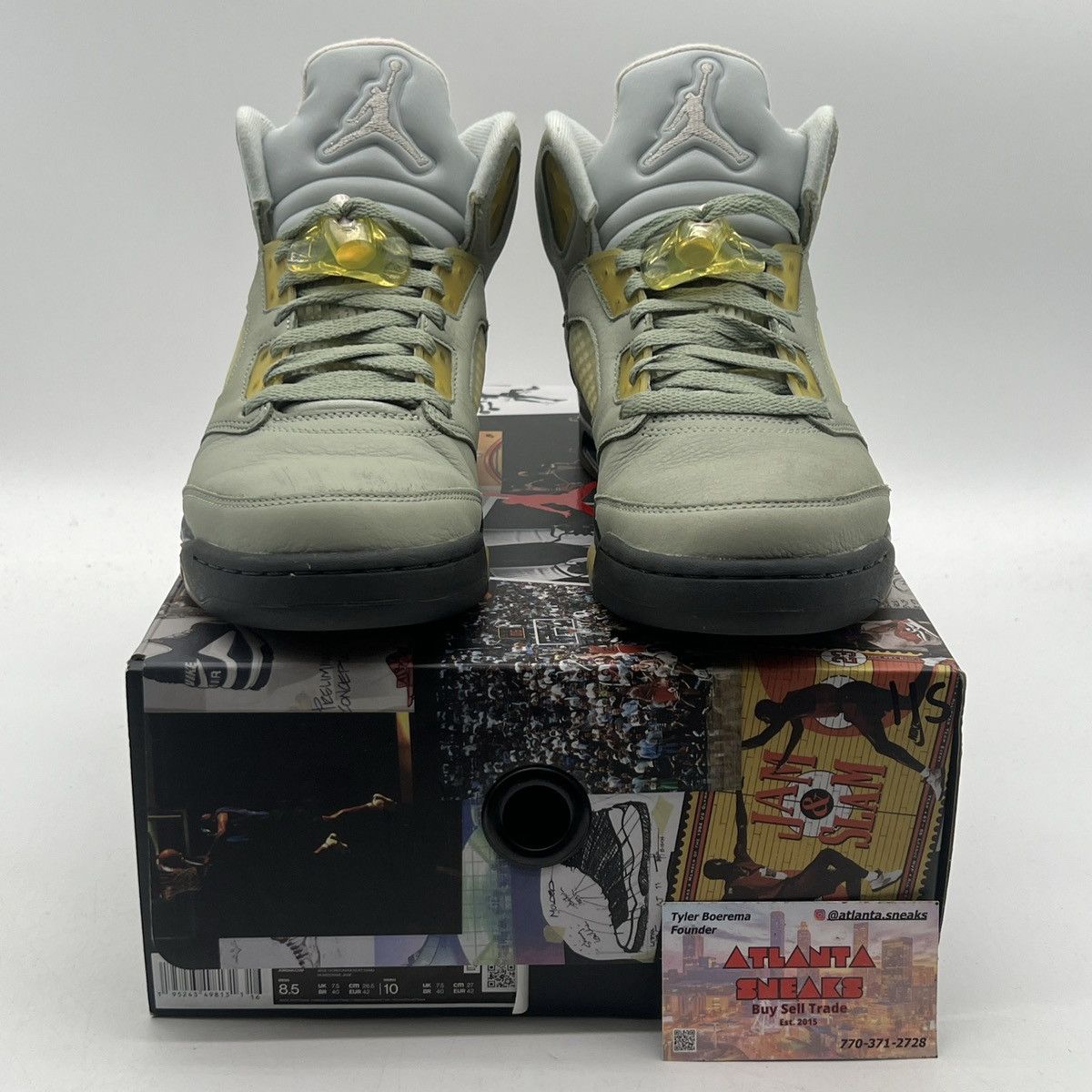 Jordan Brand Air Jordan 5 Jade horizon Size US 8.5 / EU 41-42 - 2 Thumbnail