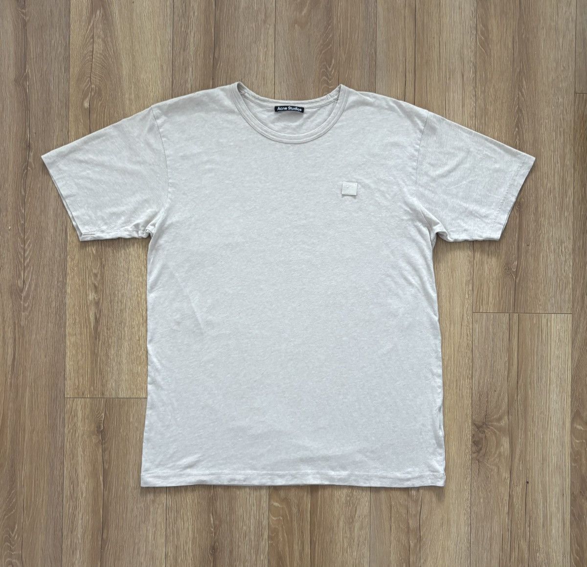 Acne Studios Acne Studios Face Logo Tee Size US XL / EU 56 / 4 - 1 Thumbnail