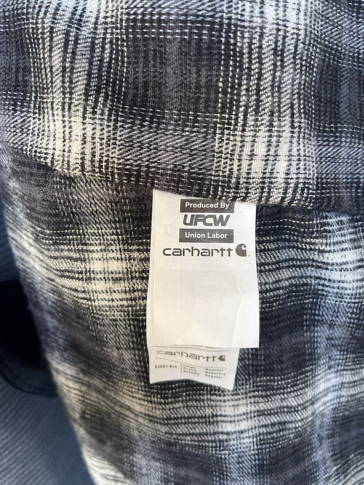Carhartt Vintage Carhartt Detroit EJ001 Navy - USA Made- L -DEADSTOCK Size US L / EU 52-54 / 3 - 9 Thumbnail