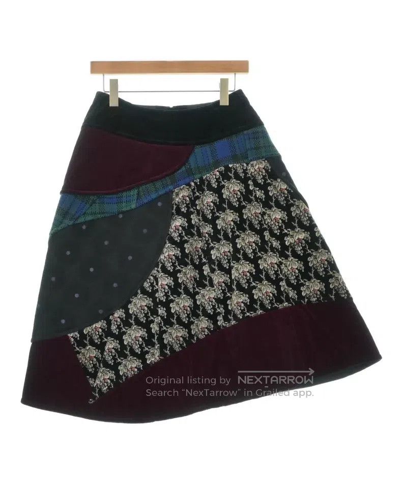 Comme des Garcons Comme Des Garcons size M Patchwork Asymmetrical Skirt Size 25" / US 0 / IT 36 - 1 Thumbnail