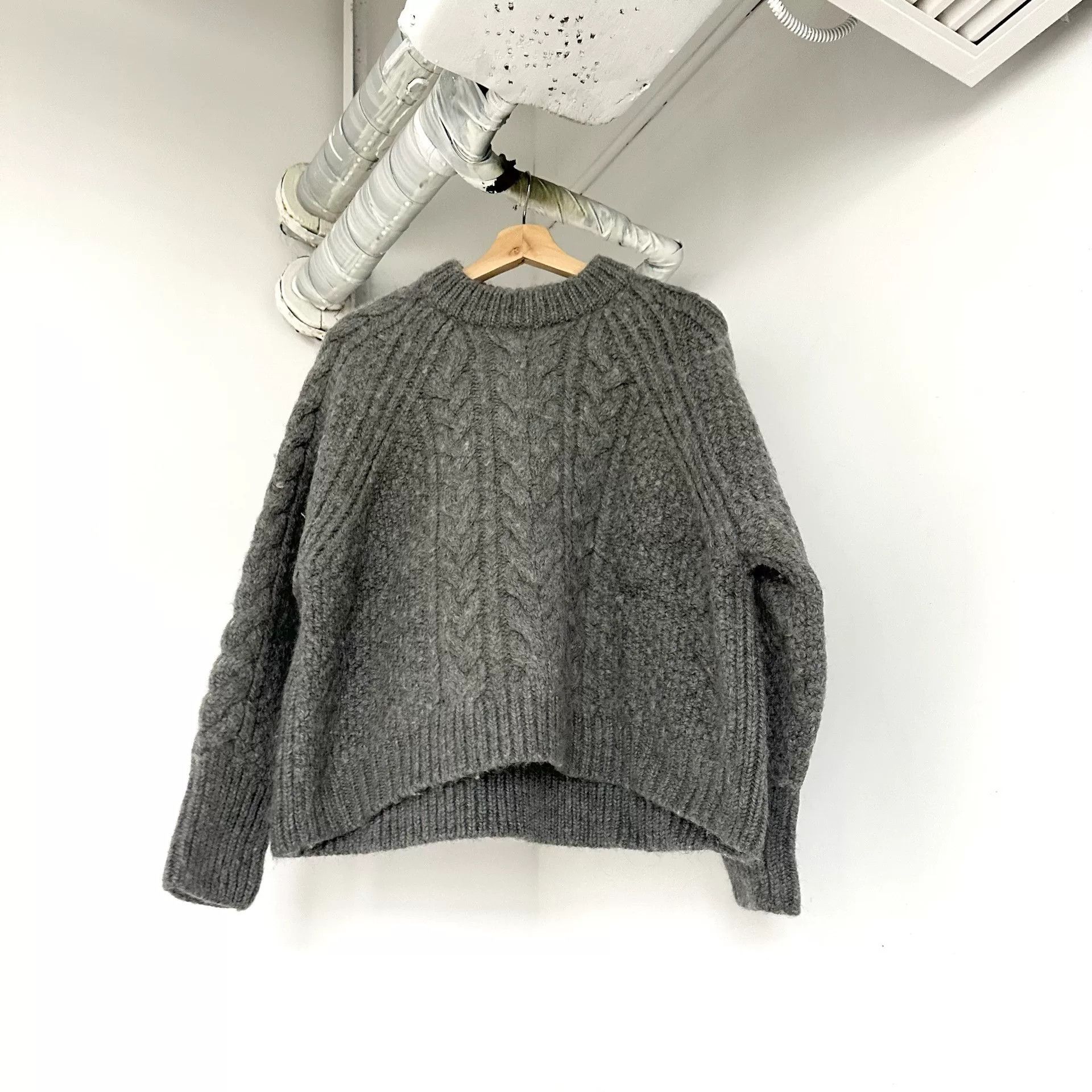Cecilie Bahnsen Cecilie Bahnsen Gray Thick Sweater Size S / US 4 / IT 40 - 1 Thumbnail