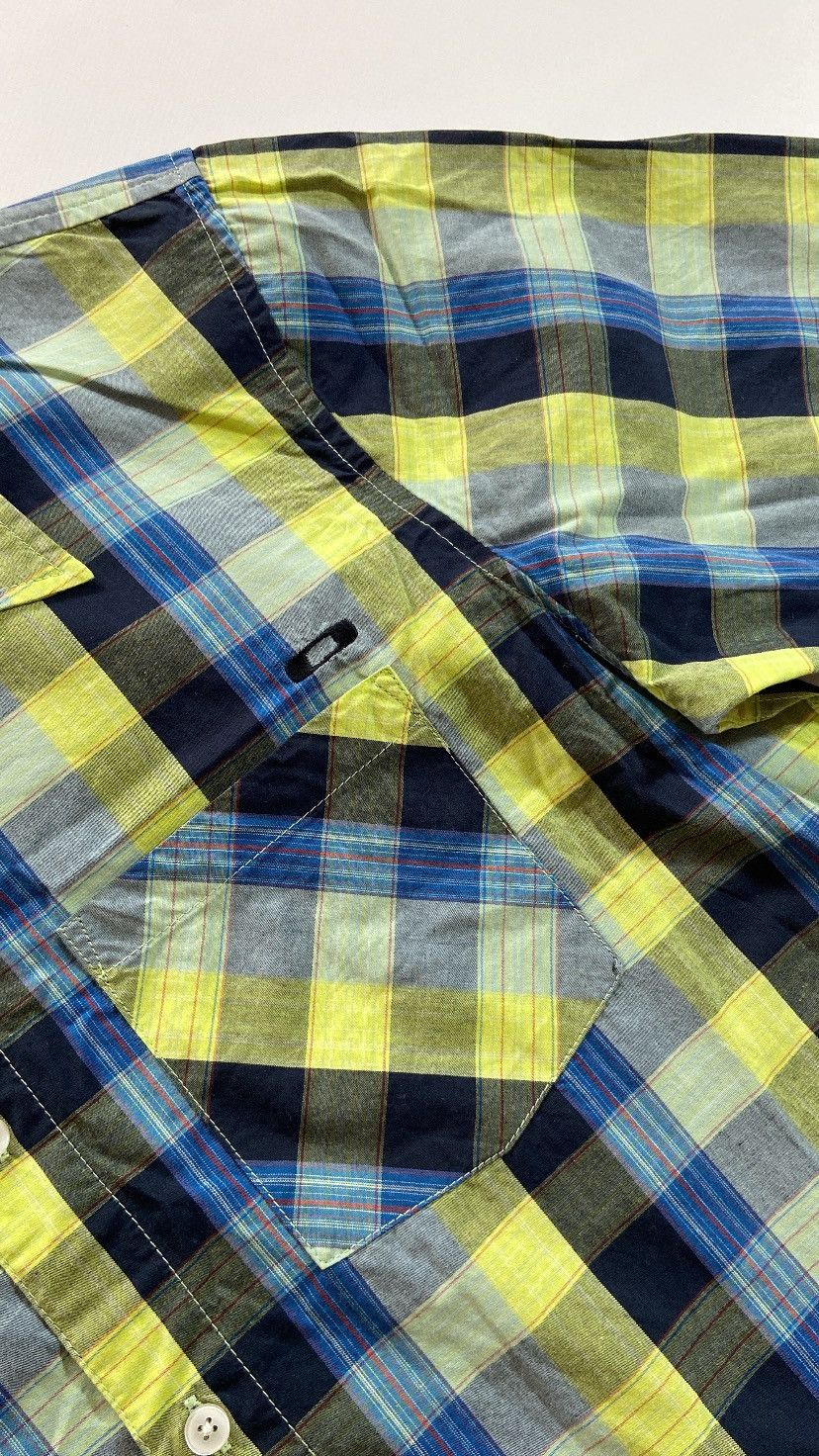 Oakley Oakley vintage button up plaid t-shirt tee Size US M / EU 48-50 / 2 - 6 Thumbnail