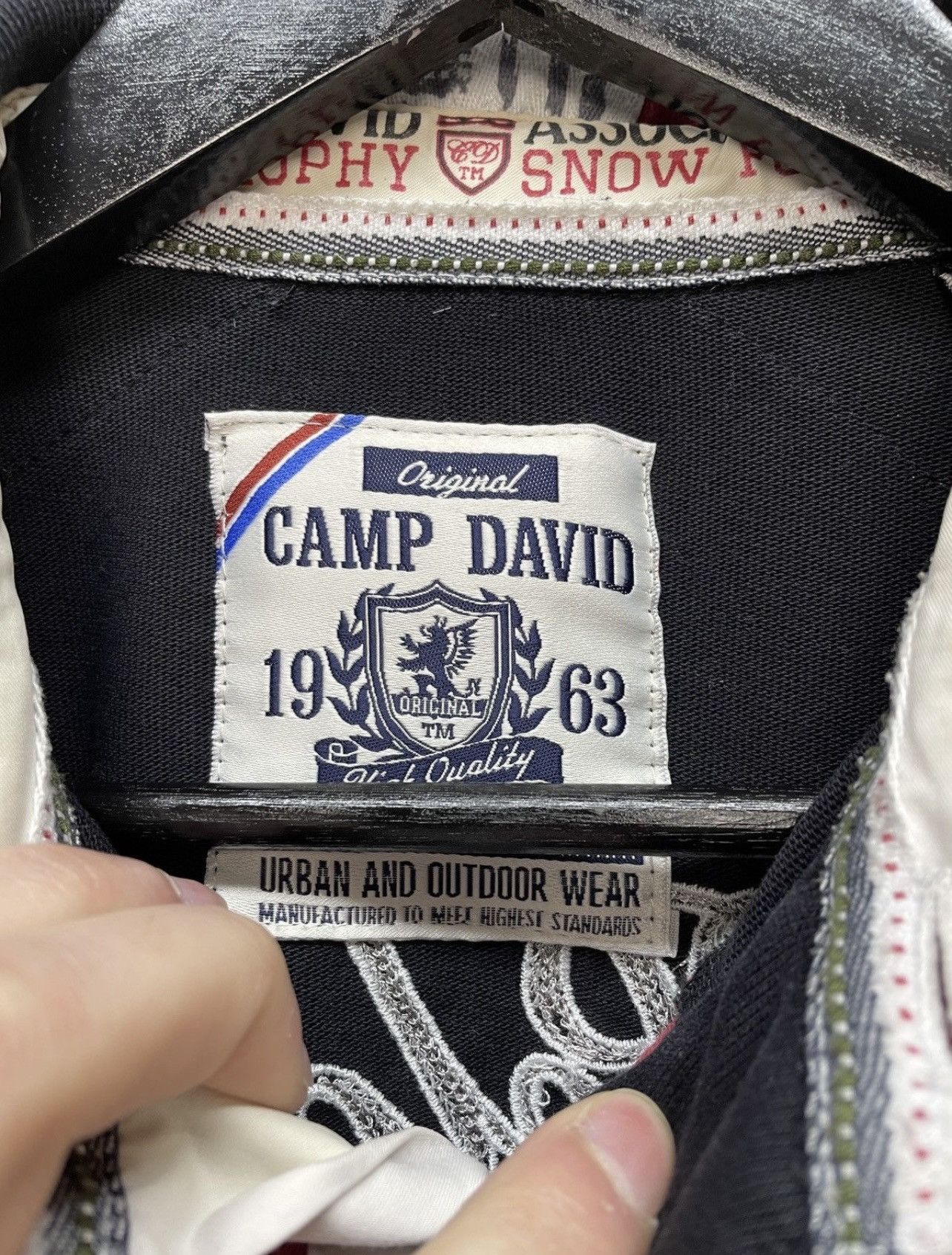 Polo Ralph Lauren Vintage Camp David Like Polo Ralph Lauren Rugby Long Sleeve Size US L / EU 52-54 / 3 - 16 Thumbnail
