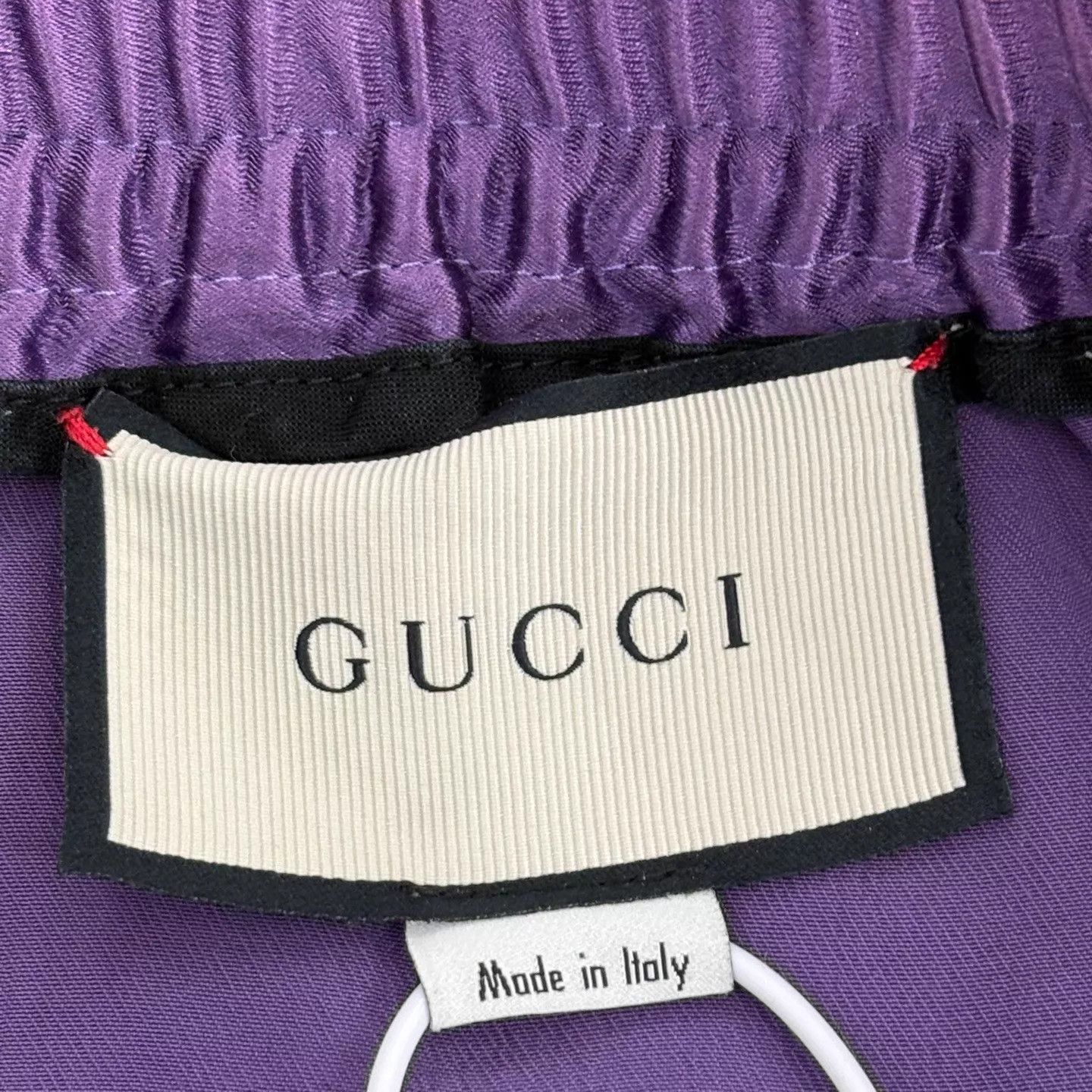 Gucci Gucci Silk Side Logo Purple Casual Shorts 48 Size US 32 / EU 48 - 3 Thumbnail