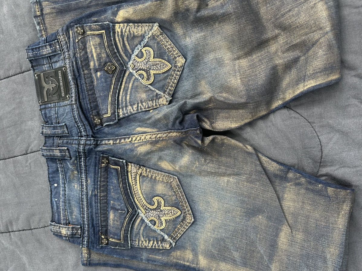 Rock Revival Rock Revival Biker Jeans Size US 32 / EU 48 - 2 Thumbnail