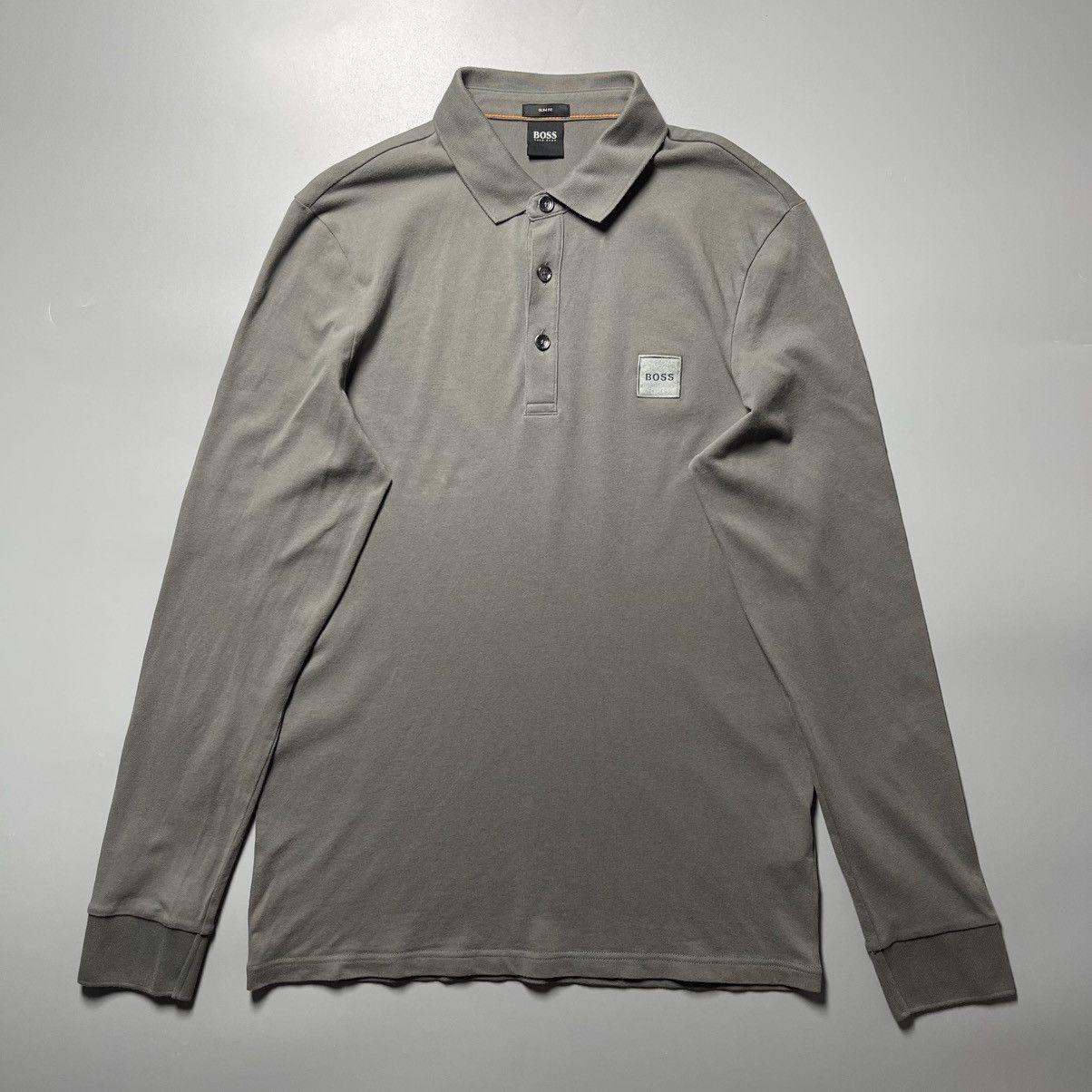Hugo Boss BOSS Orange Passerby Long Sleeve Polo SIZE “M” Size US M / EU 48-50 / 2 - 1 Thumbnail