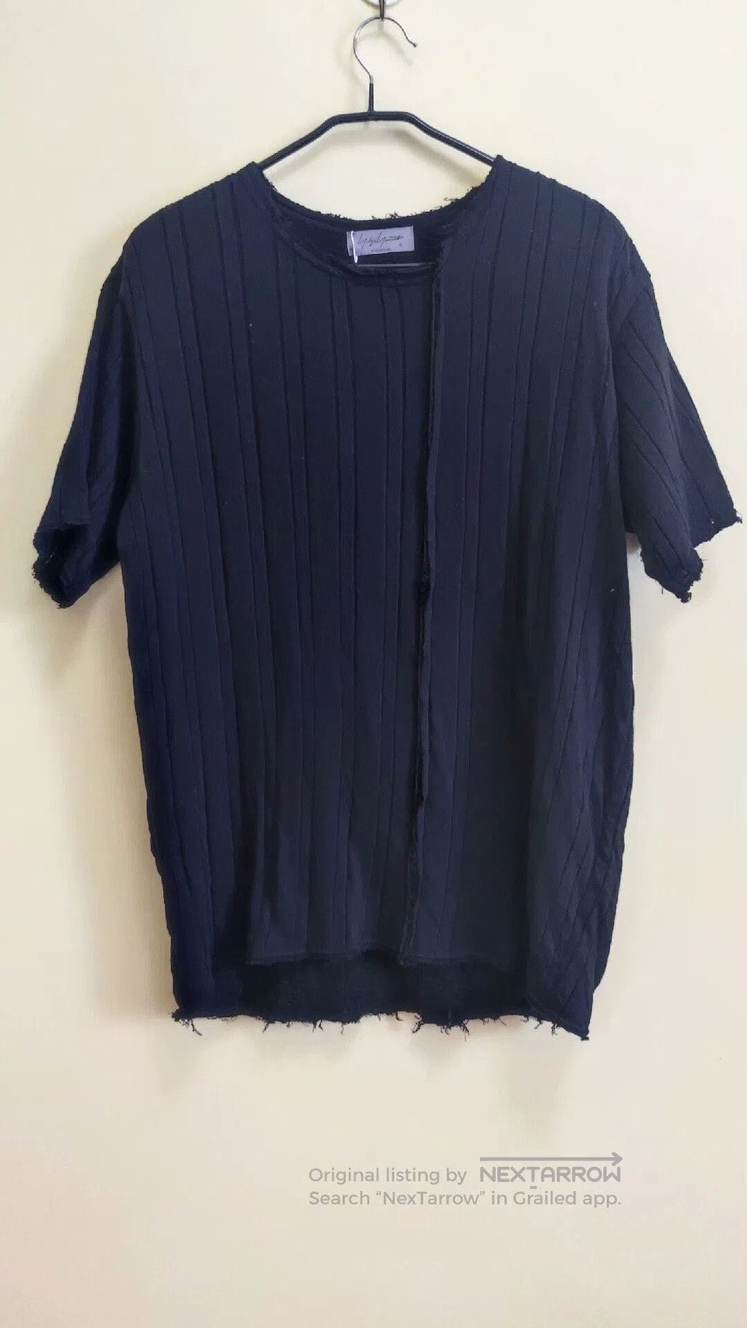 Yohji Yamamoto Yohji Yamamoto Black T. Size US L / EU 52-54 / 3 - 1 Thumbnail