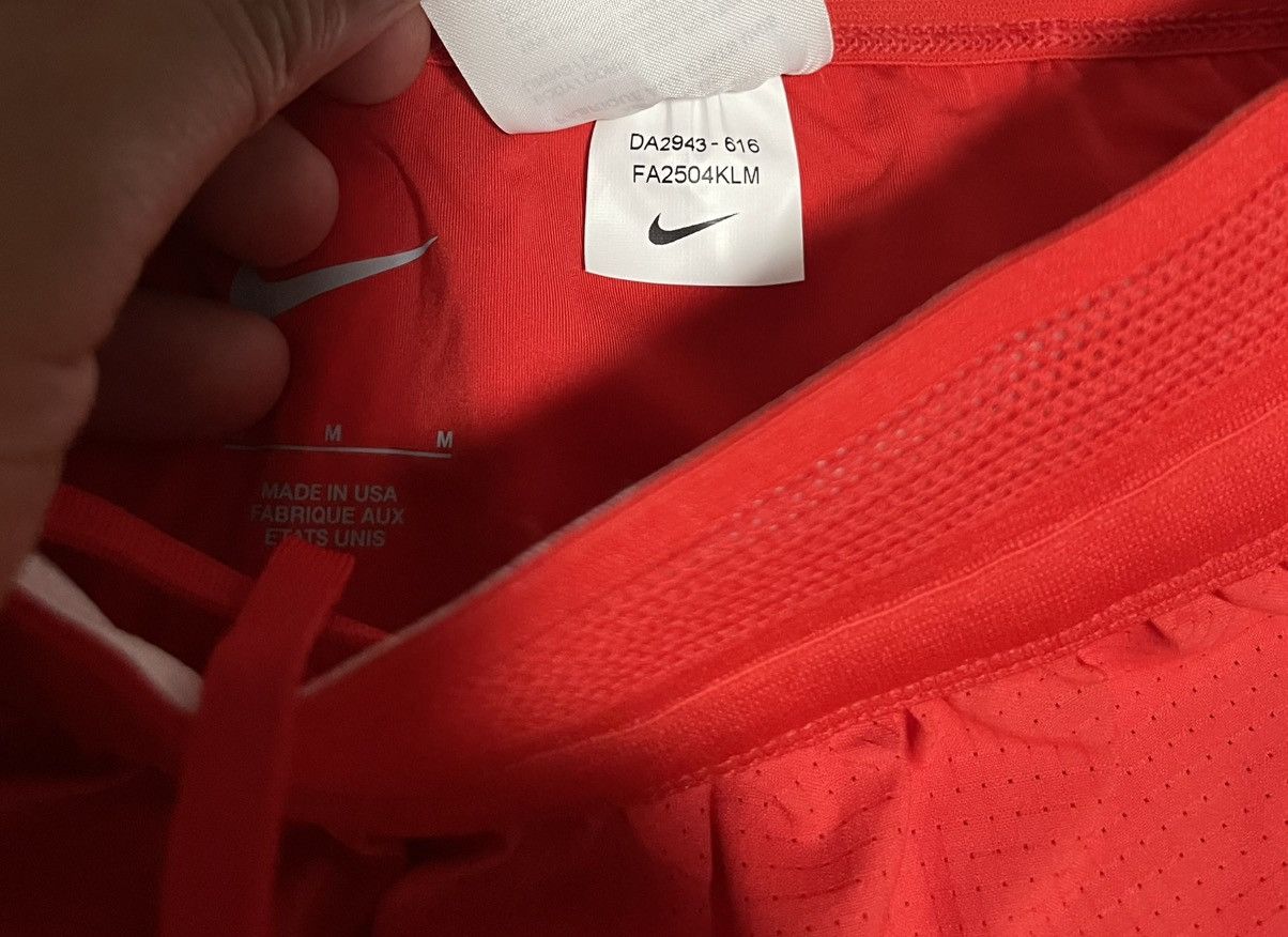 Nike Nike Pro Elite 2" Brief-Lined Running Shorts Red Men Med Size US 30 / EU 46 - 3 Thumbnail