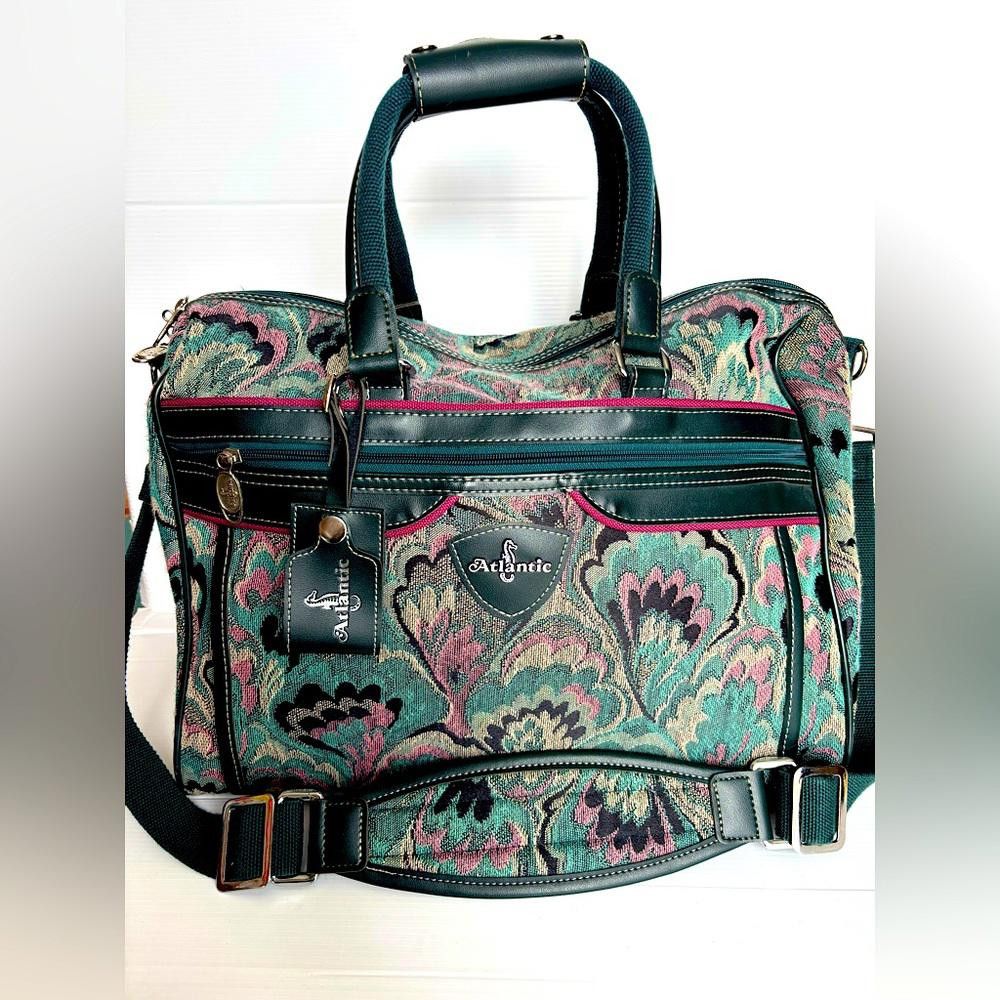 Designer Vintage Atlantic Tapestry Weekend Travel Bag Size ONE SIZE - 1 Thumbnail