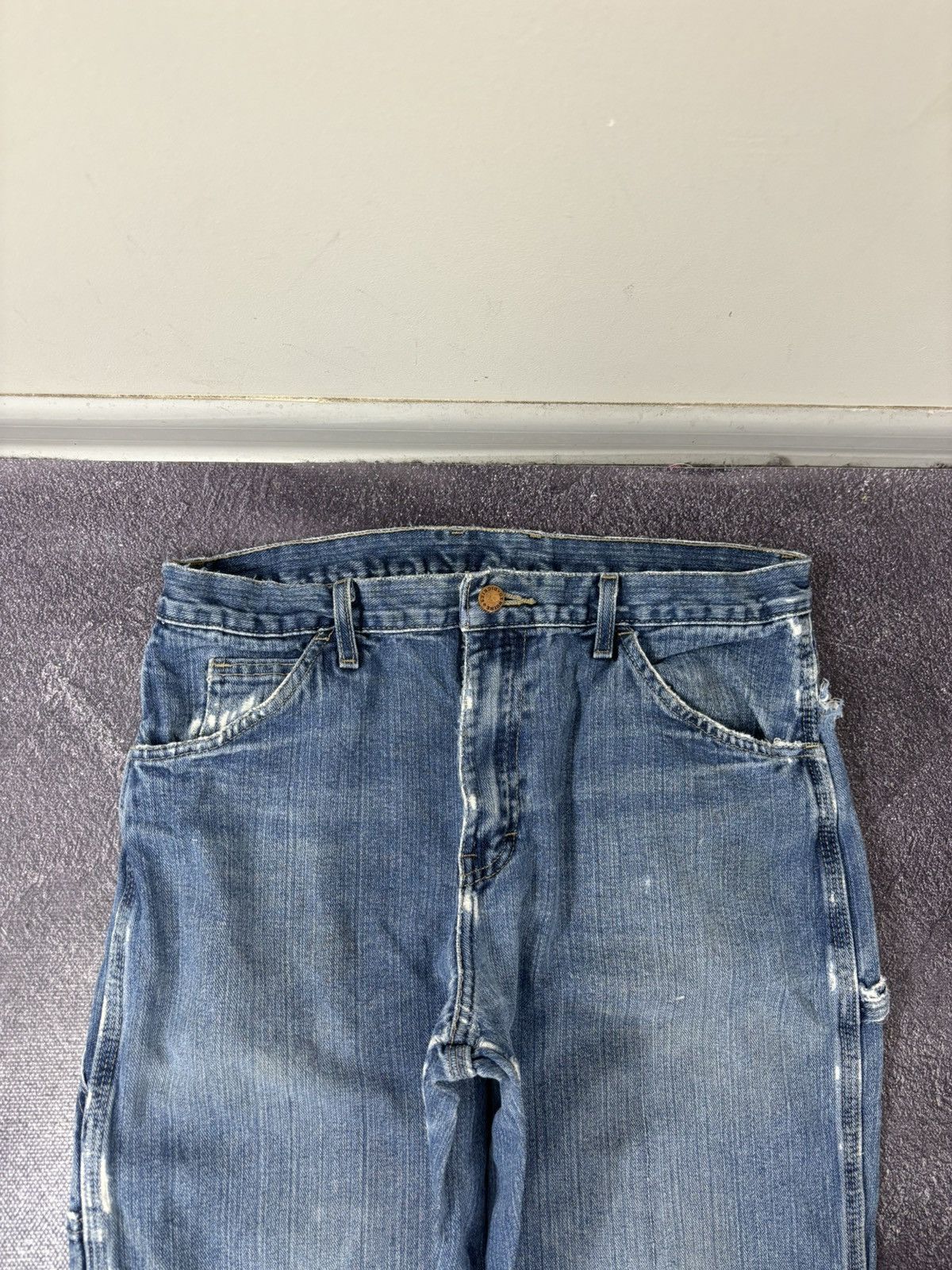 Dickies Vintage Dickies Workwear Y2K American Work Baggy Denim Jeans Size US 32 / EU 48 - 14 Thumbnail