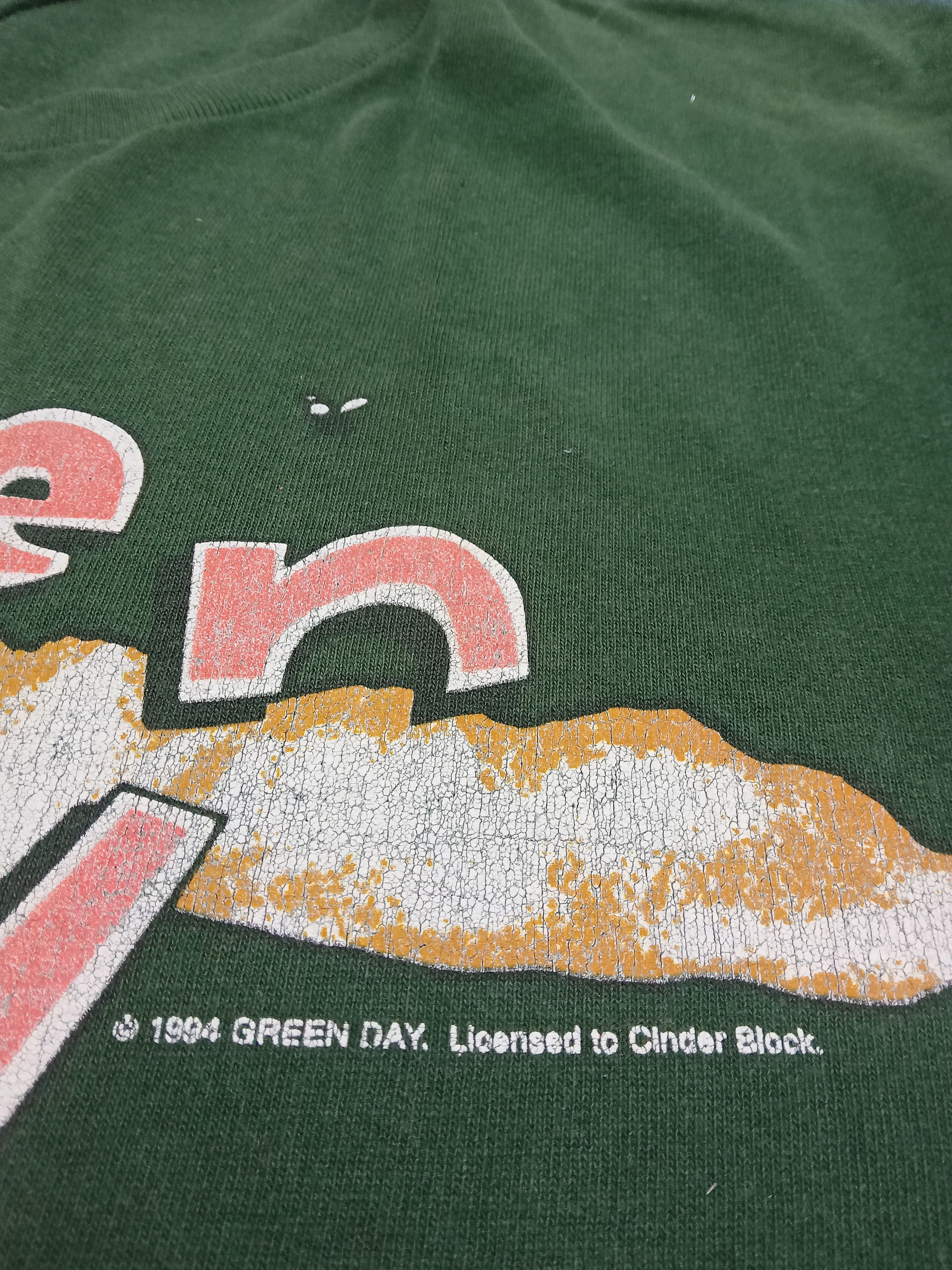 Band Tees Green Day Dookie Vintage Distressed T Shirt Size US M / EU 48-50 / 2 - 7 Thumbnail